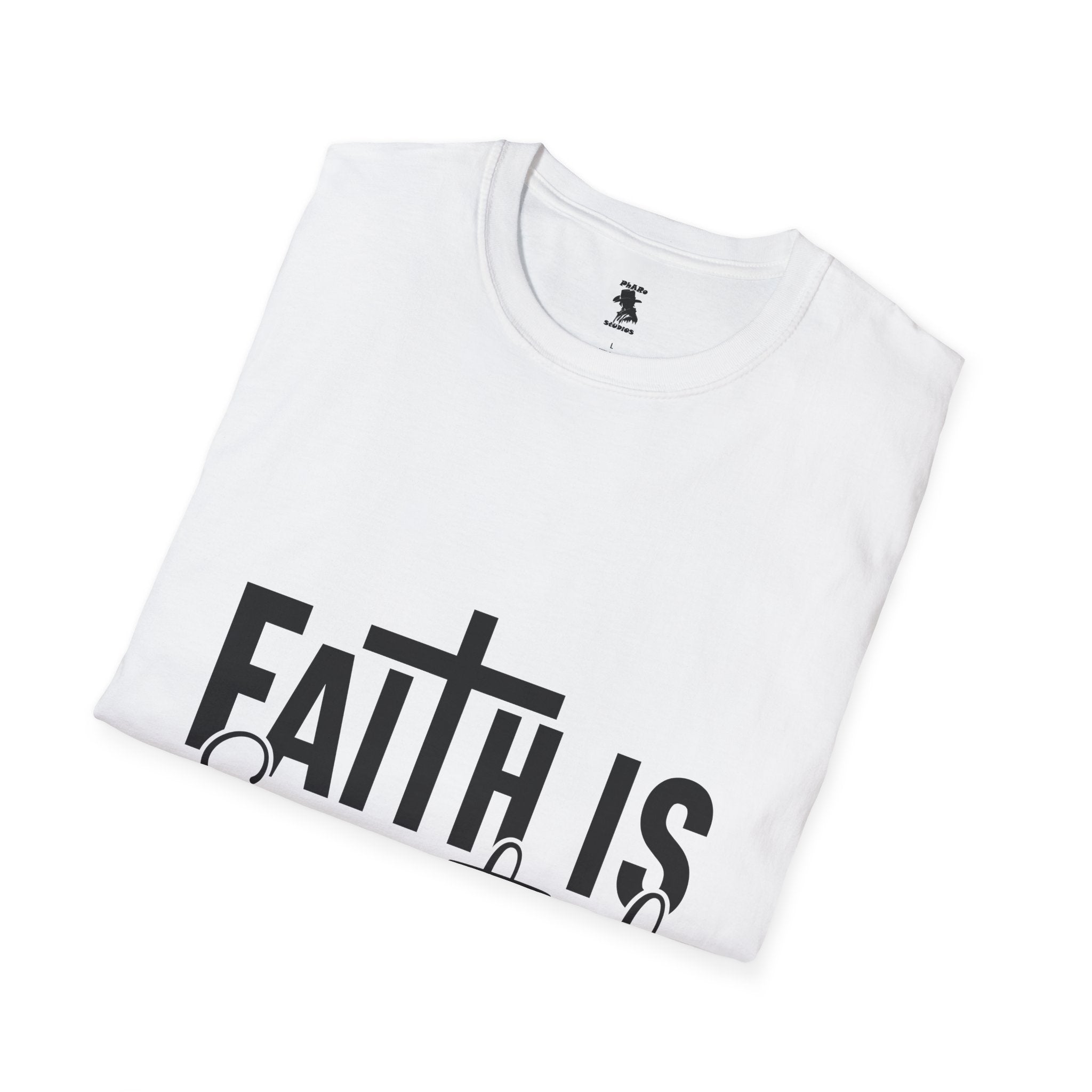 Faith is Essential Unisex Softstyle T-Shirt | Inspirational Tee for Everyday Wear