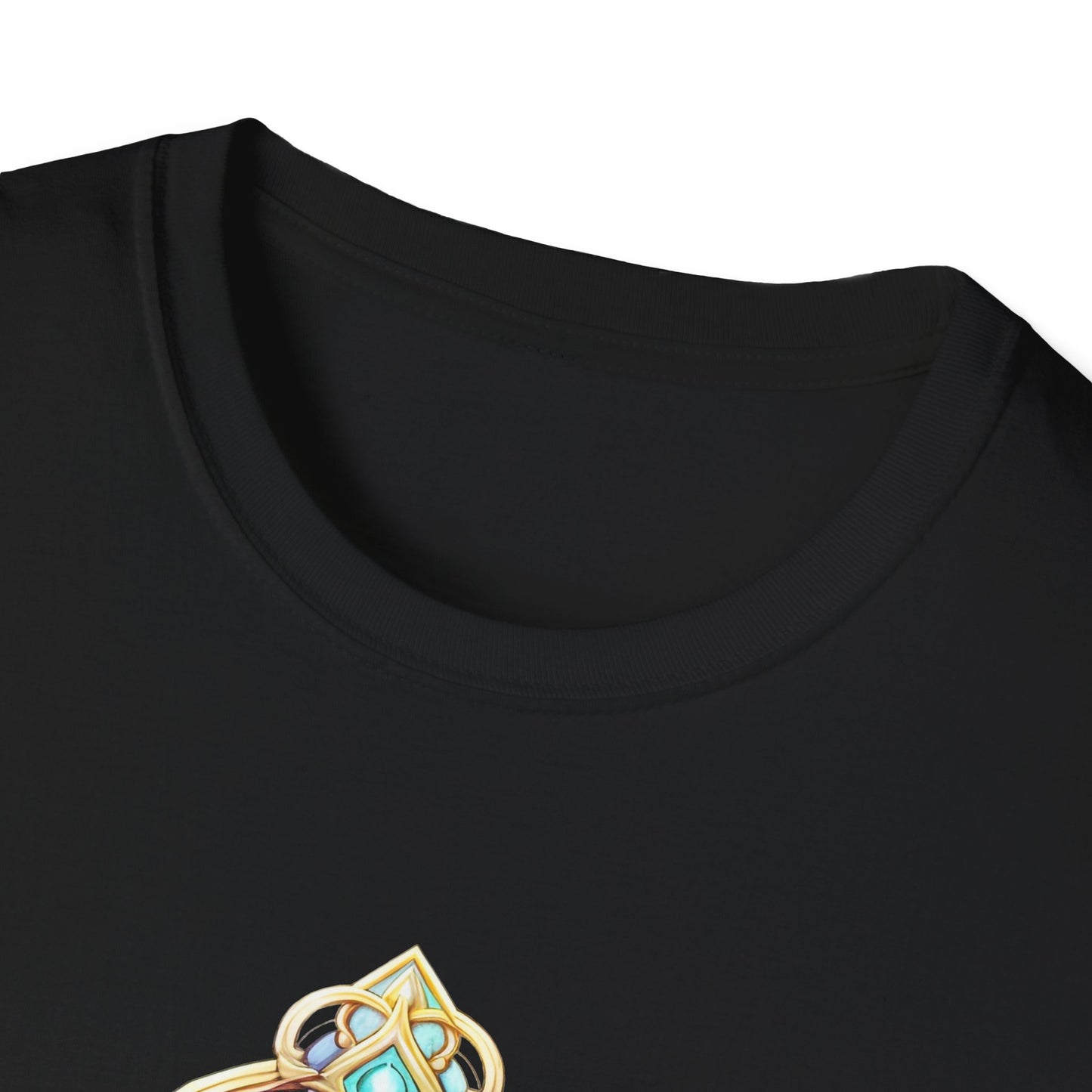 Ornate Cross T-Shirt — Colorful Jewel-Style Christian Tee