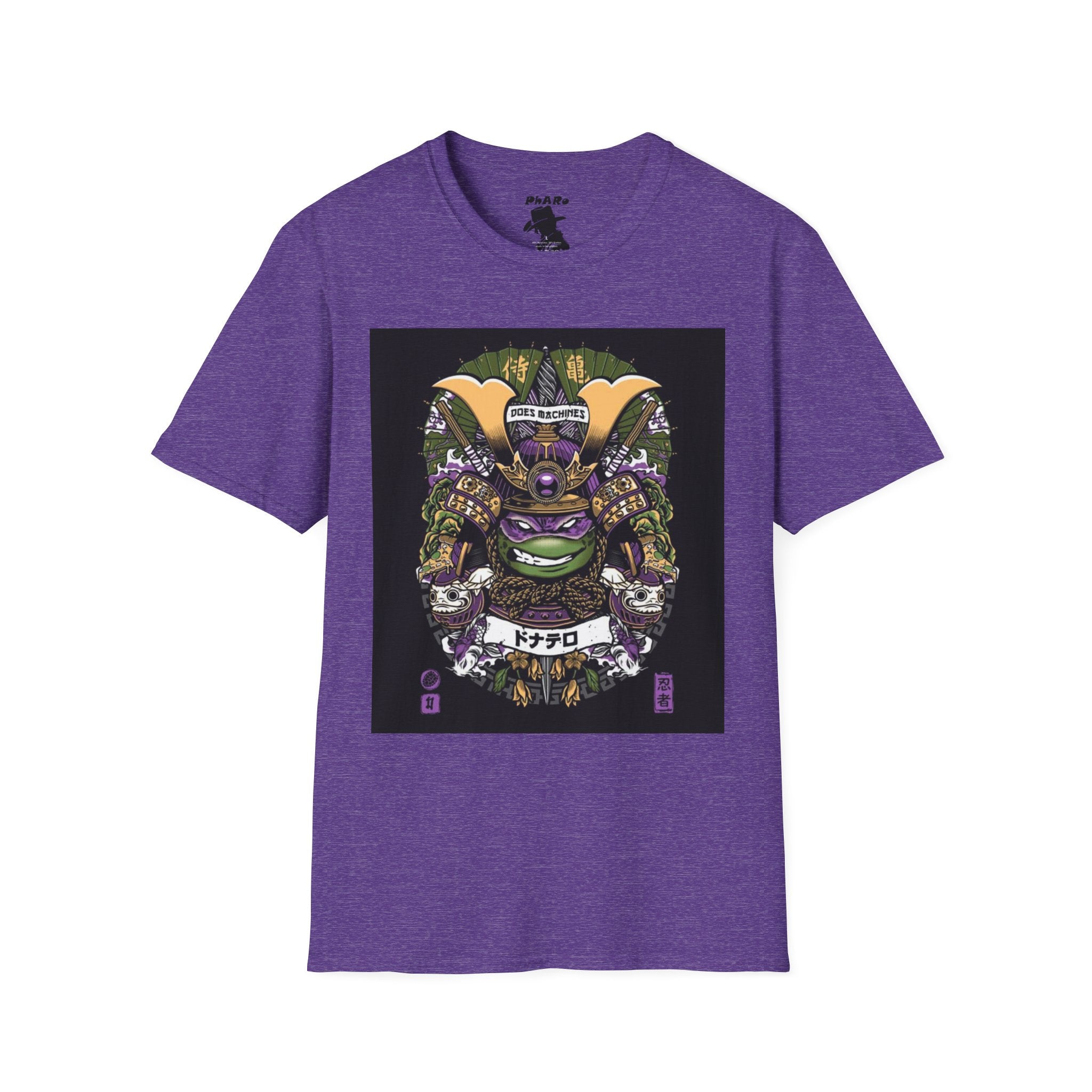 Unisex Softstyle T-Shirt - Vibrant Samurai Design