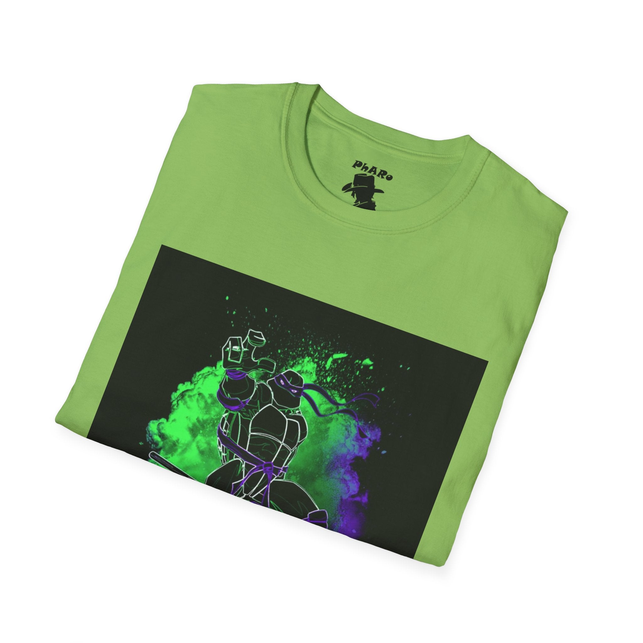 Unisex Softstyle T-Shirt - Edgy Donatello Graphic Tee