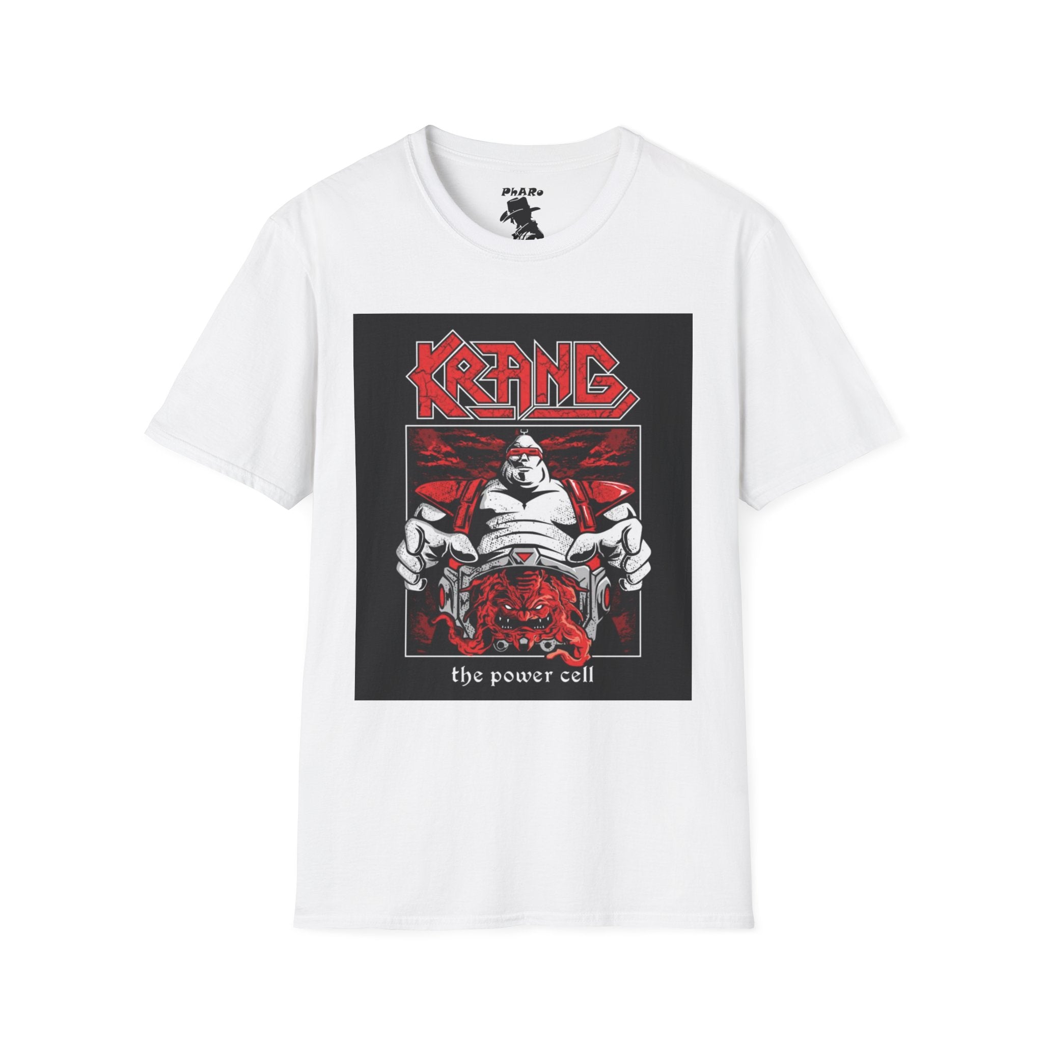 Unisex Softstyle T-Shirt - Krang The Power Cell Graphic Tee