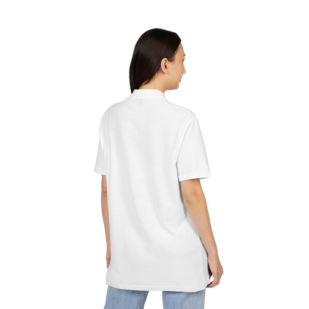 Courage in the Darkness Unisex Embroidered Pique Polo Shirt - Casual Style for Every Occasion, Perfect for Men and Women, Summer Apparel, Gift for Dad, Family [...]