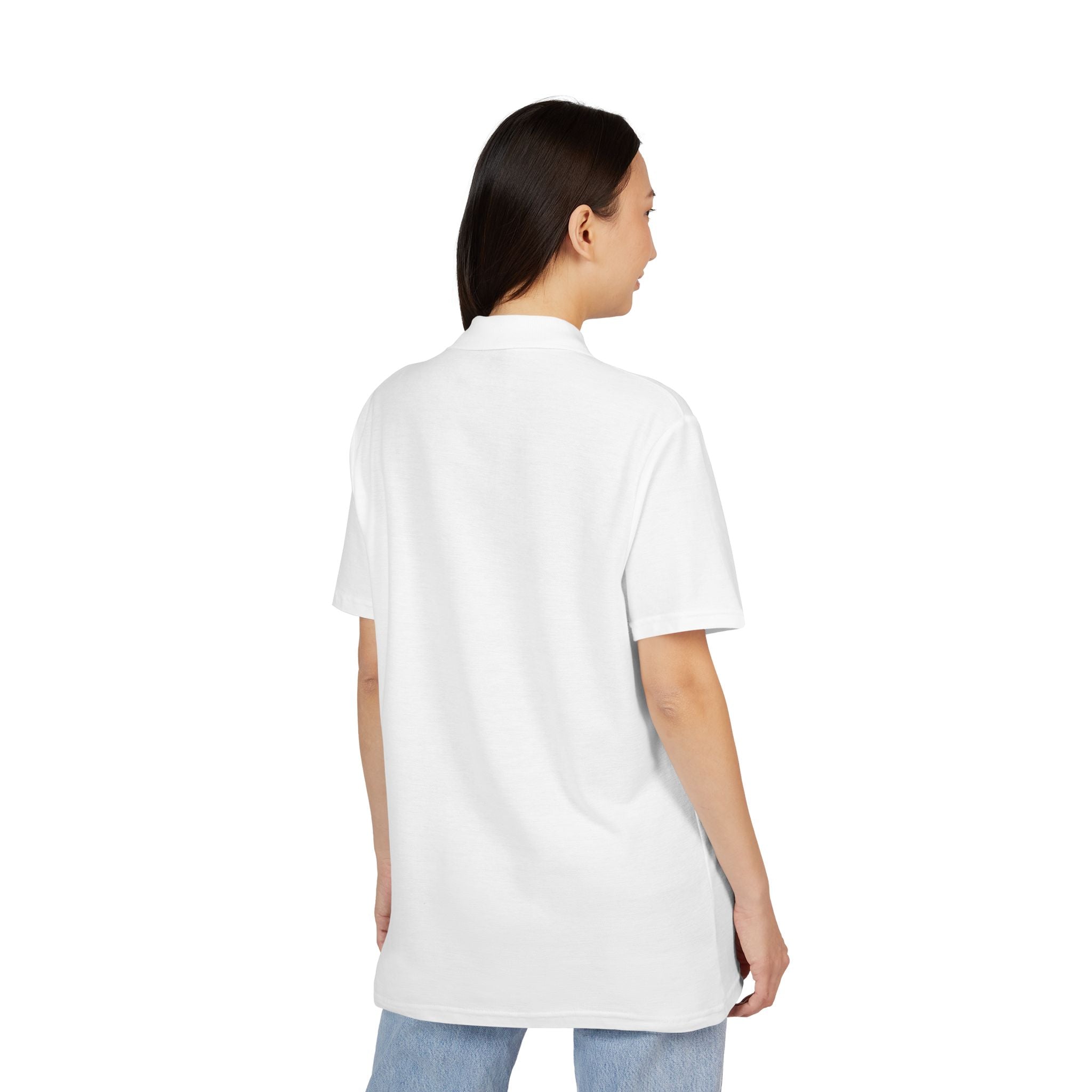 Courage in the Darkness Unisex Embroidered Pique Polo Shirt - Casual Style for Every Occasion, Perfect for Men and Women, Summer Apparel, Gift for Dad, Family [...]