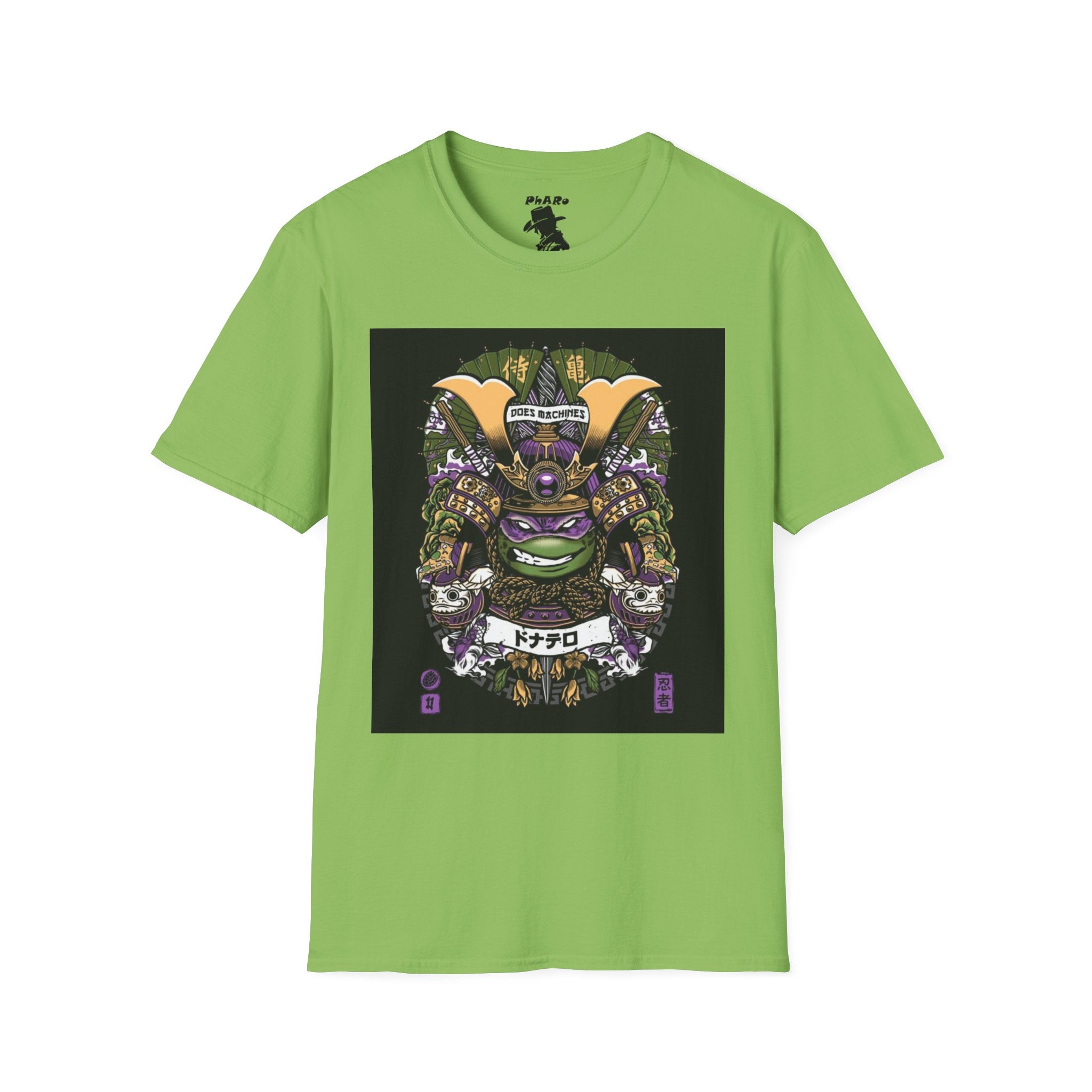 Unisex Softstyle T-Shirt - Vibrant Samurai Design