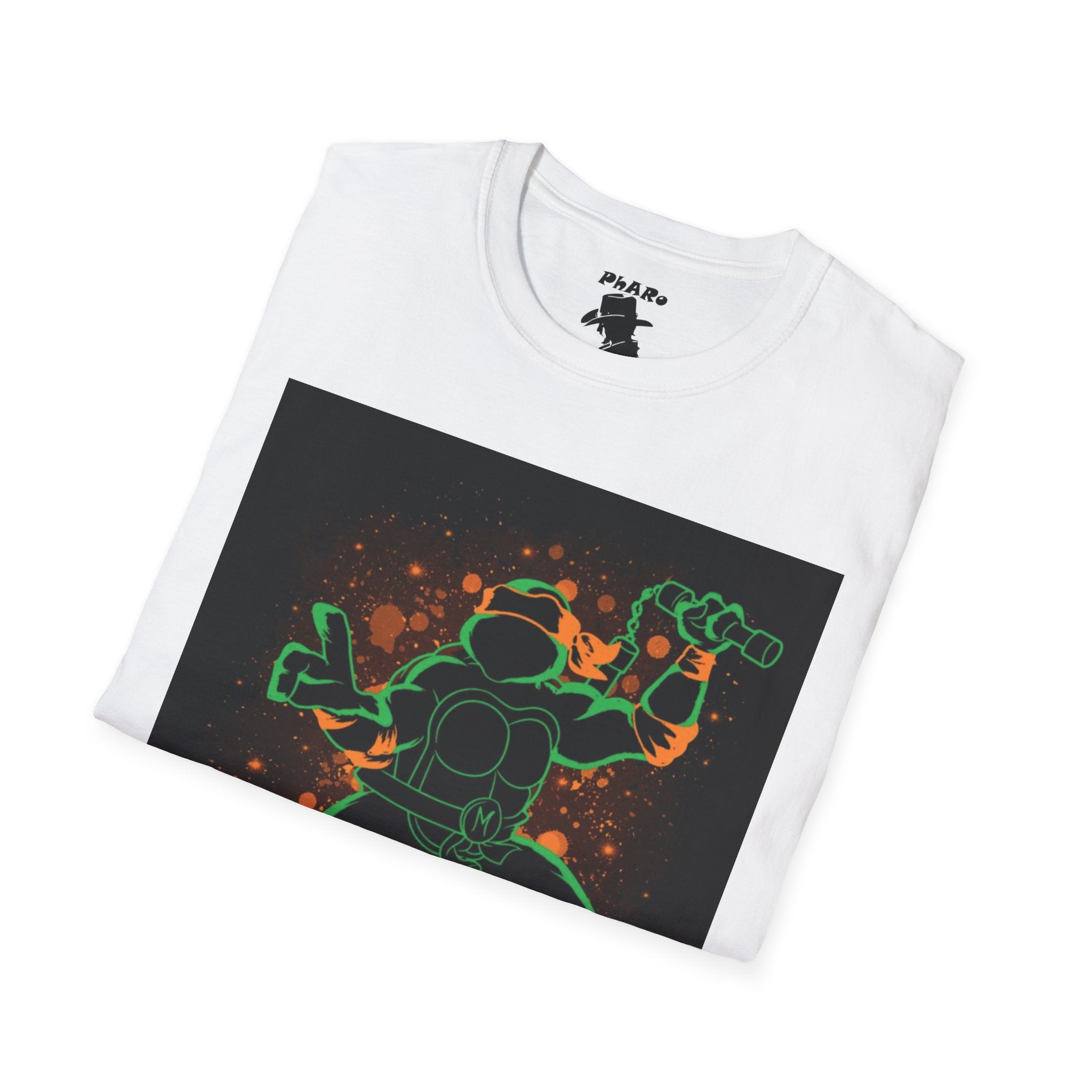 Vintage Graphic Unisex T-Shirt - Cool Green Ninja Design