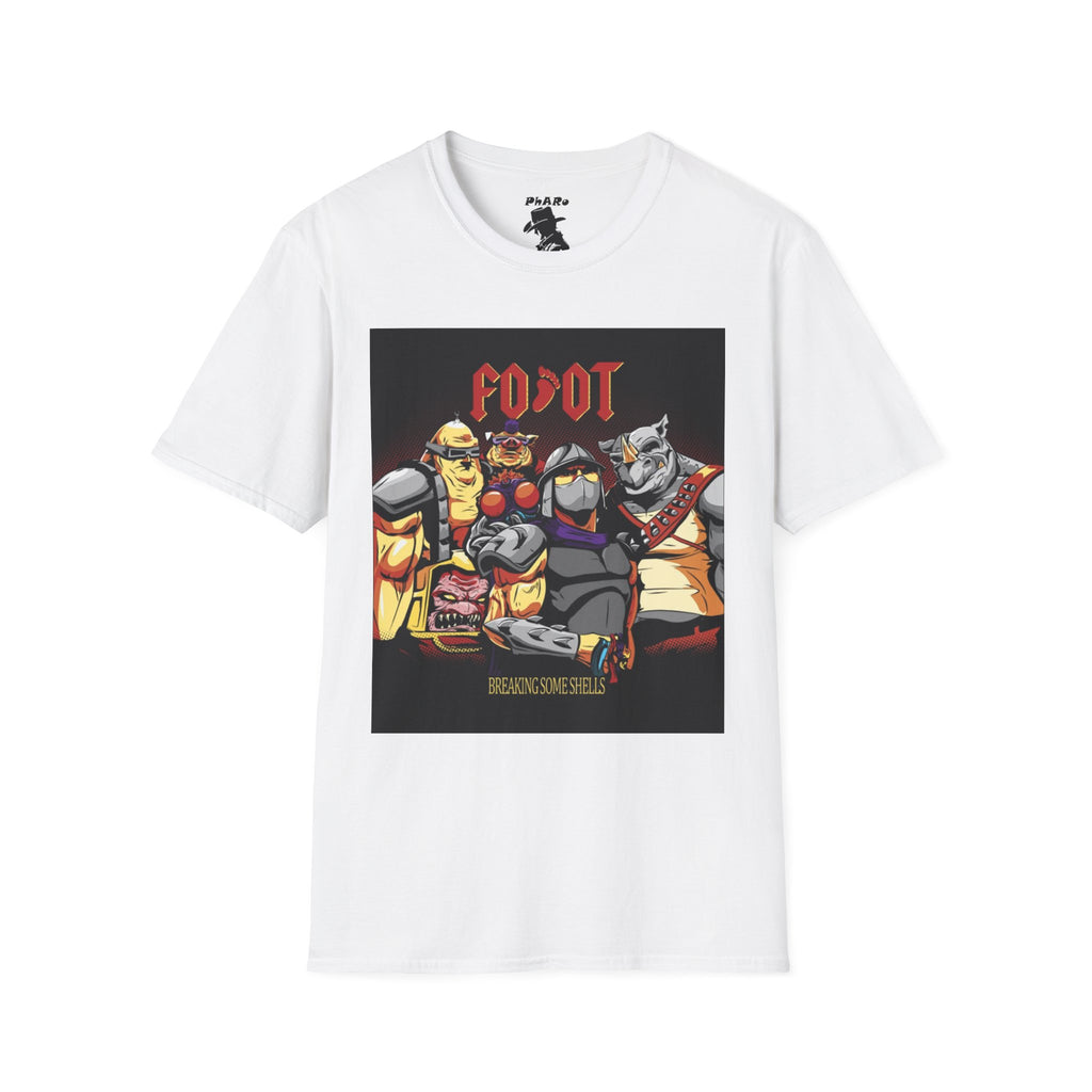 Fun Retro Graphic T-Shirt - 'Breaking Some Skulls' Design