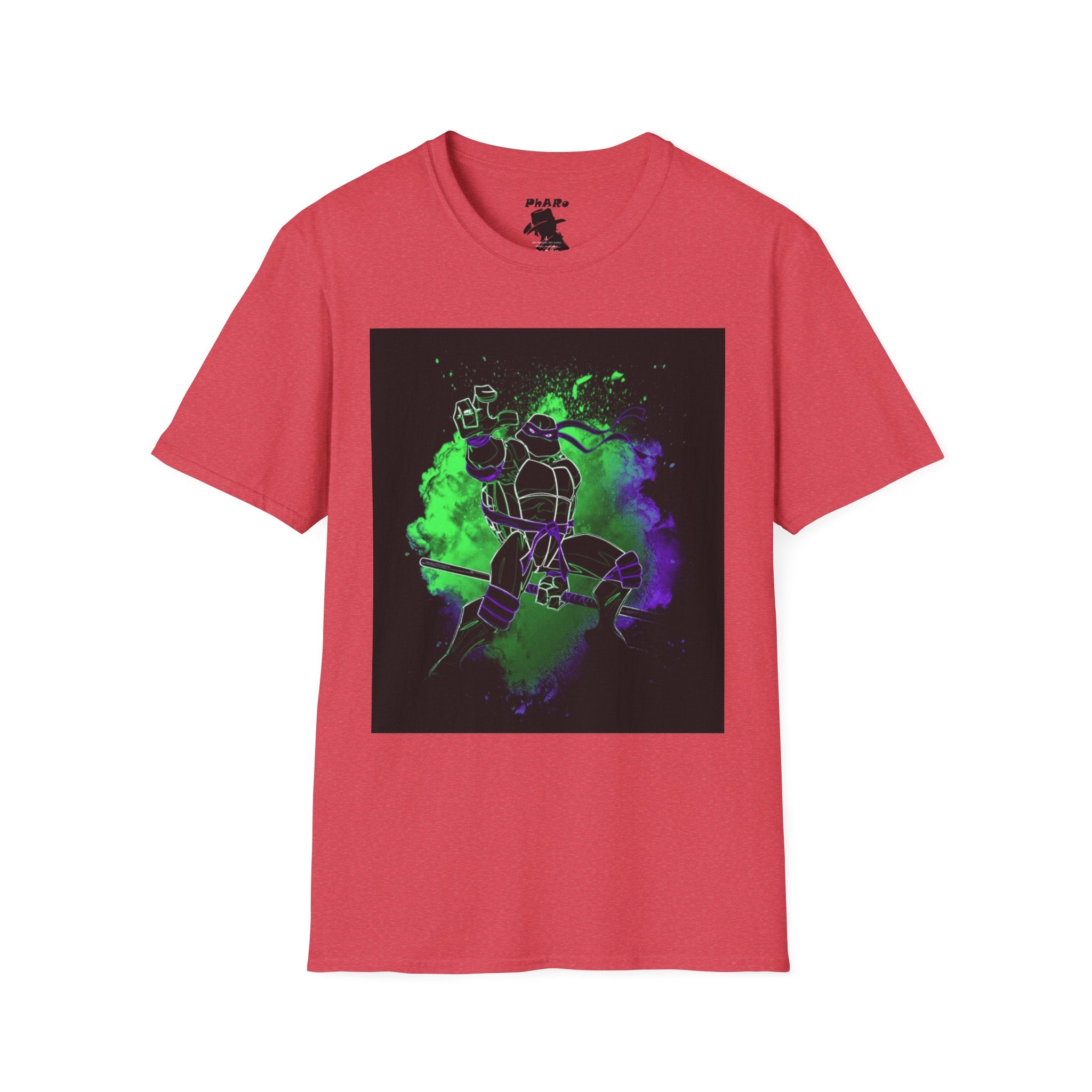 Cool Ninja Graphic Unisex Softstyle T-Shirt - Vibrant Streetwear