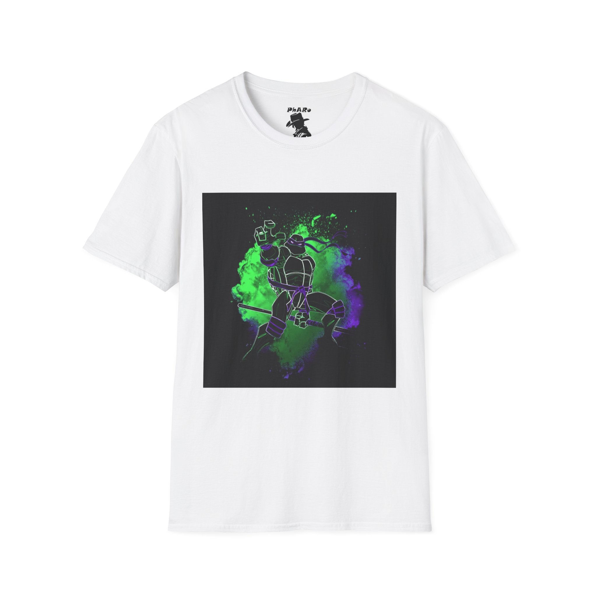 Unisex Softstyle T-Shirt - Edgy Donatello Graphic Tee