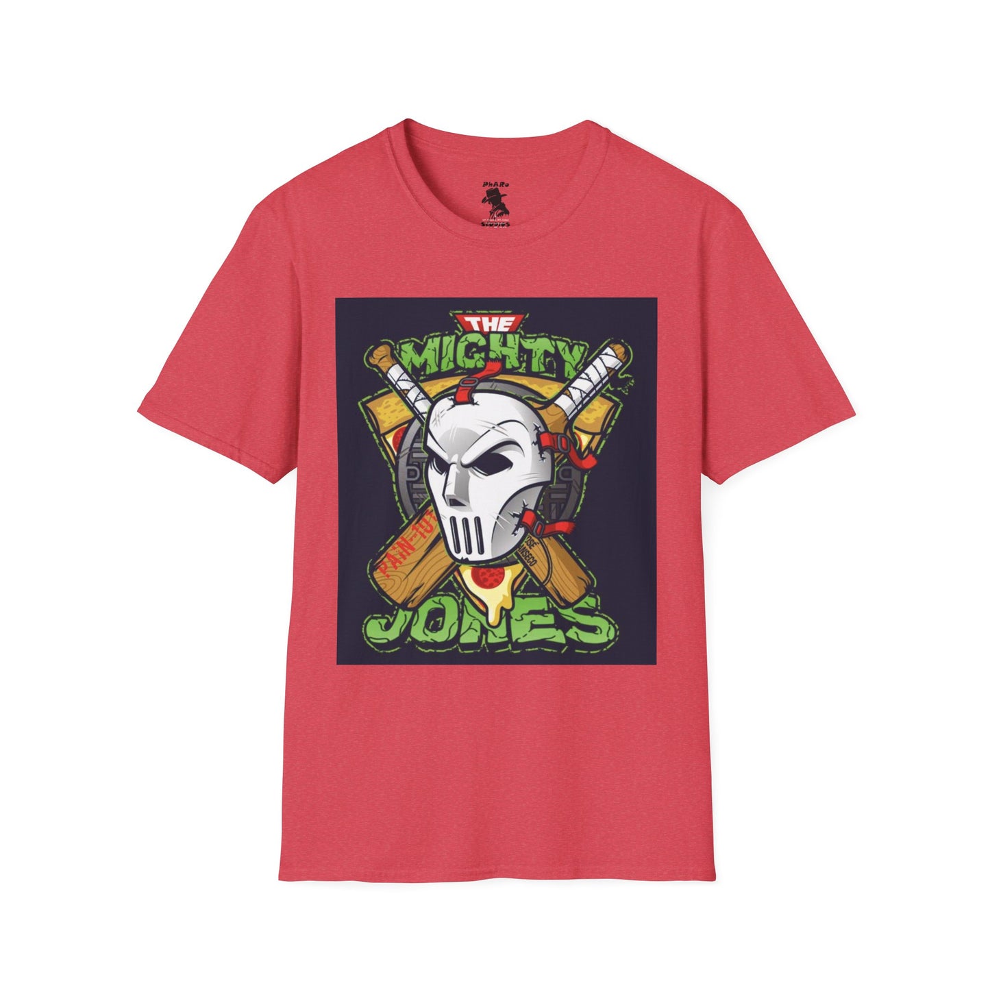 Mighty Jones Graphic T-Shirt - Unisex Softstyle Tee