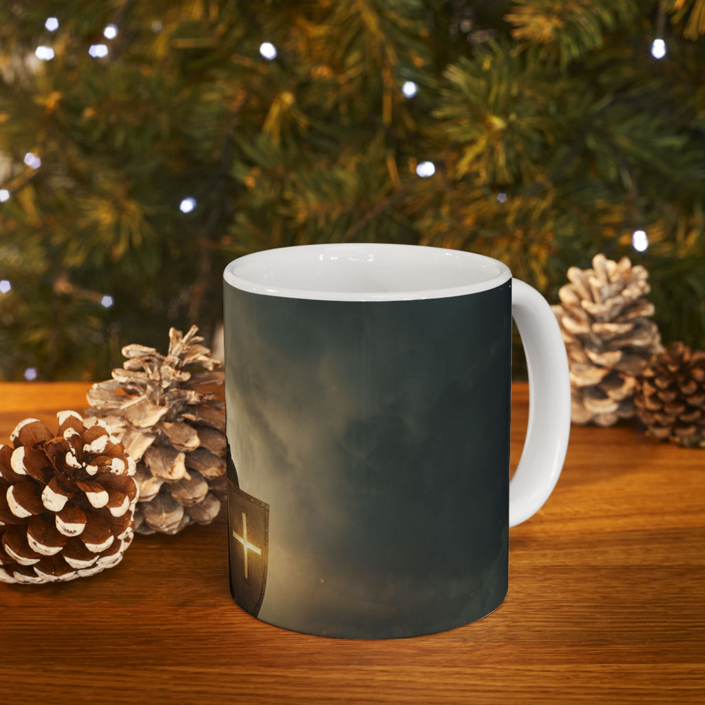 Freedom Warriors Ceramic Mug, Motivational Coffee Cup, Gift for Warriors, Unique Tea Mug, Perfect for Everyday Use