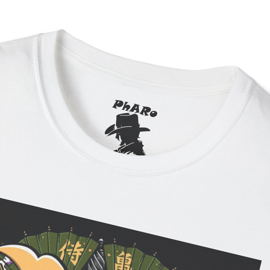 Unisex Softstyle T-Shirt - Vibrant Samurai Design