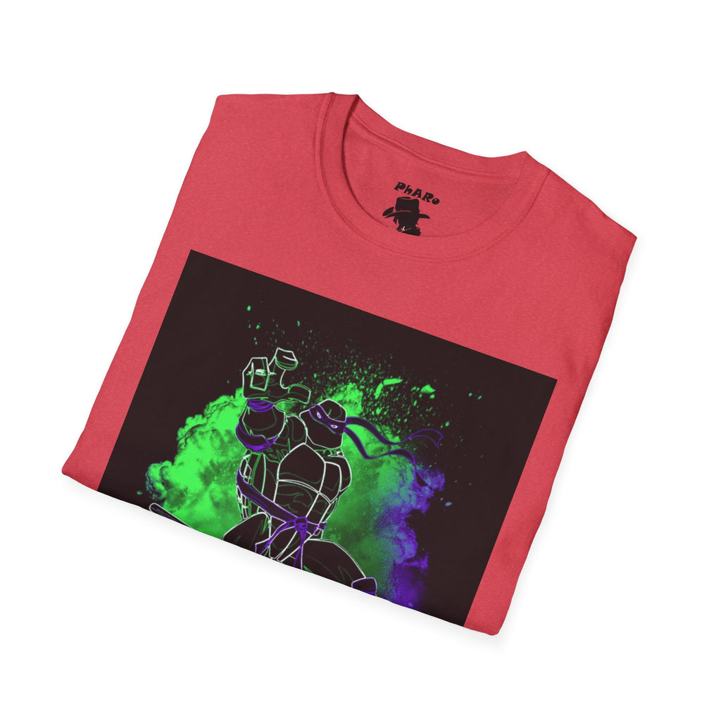 Cool Ninja Graphic Unisex Softstyle T-Shirt - Vibrant Streetwear
