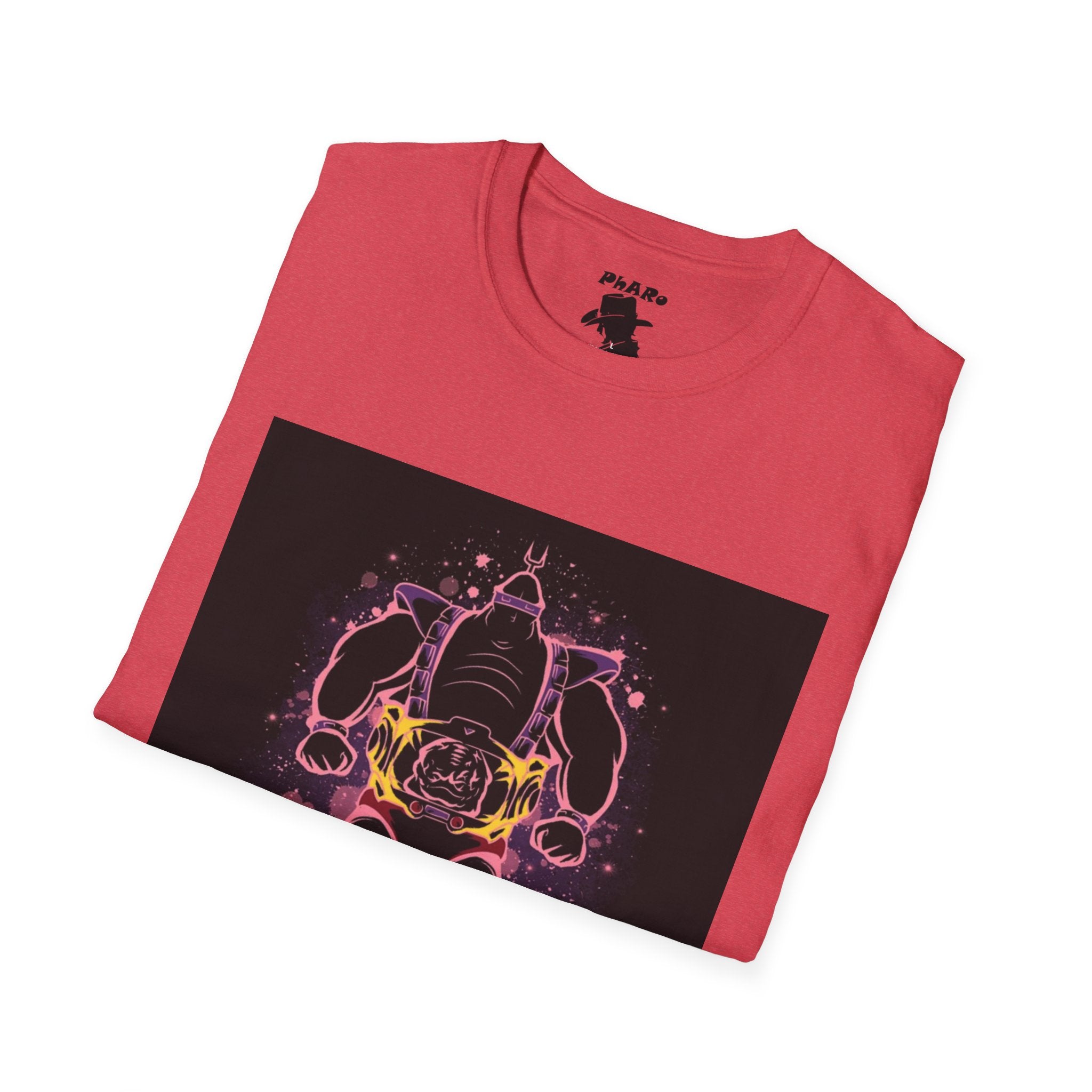 Vibrant Krang Graphic Unisex Softstyle T-Shirt