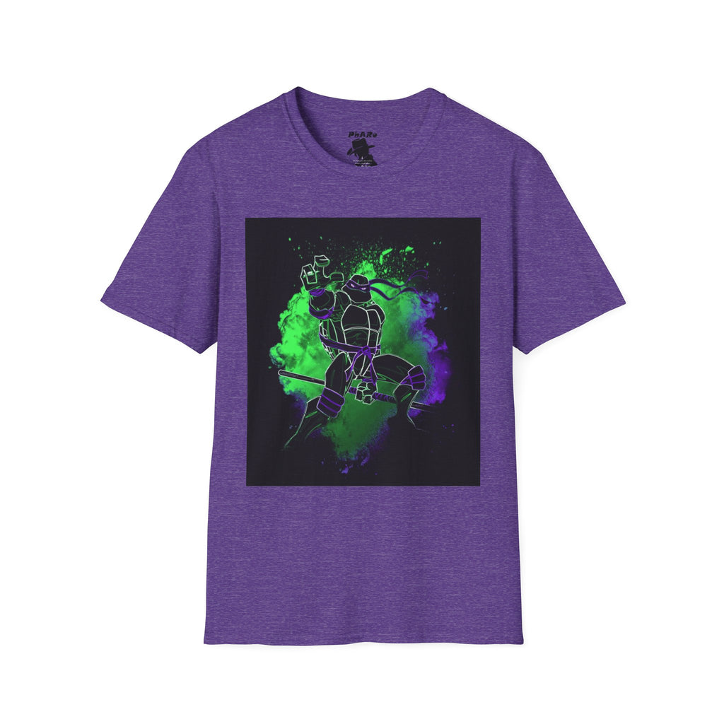 Cool Ninja Graphic Unisex Softstyle T-Shirt - Vibrant Streetwear