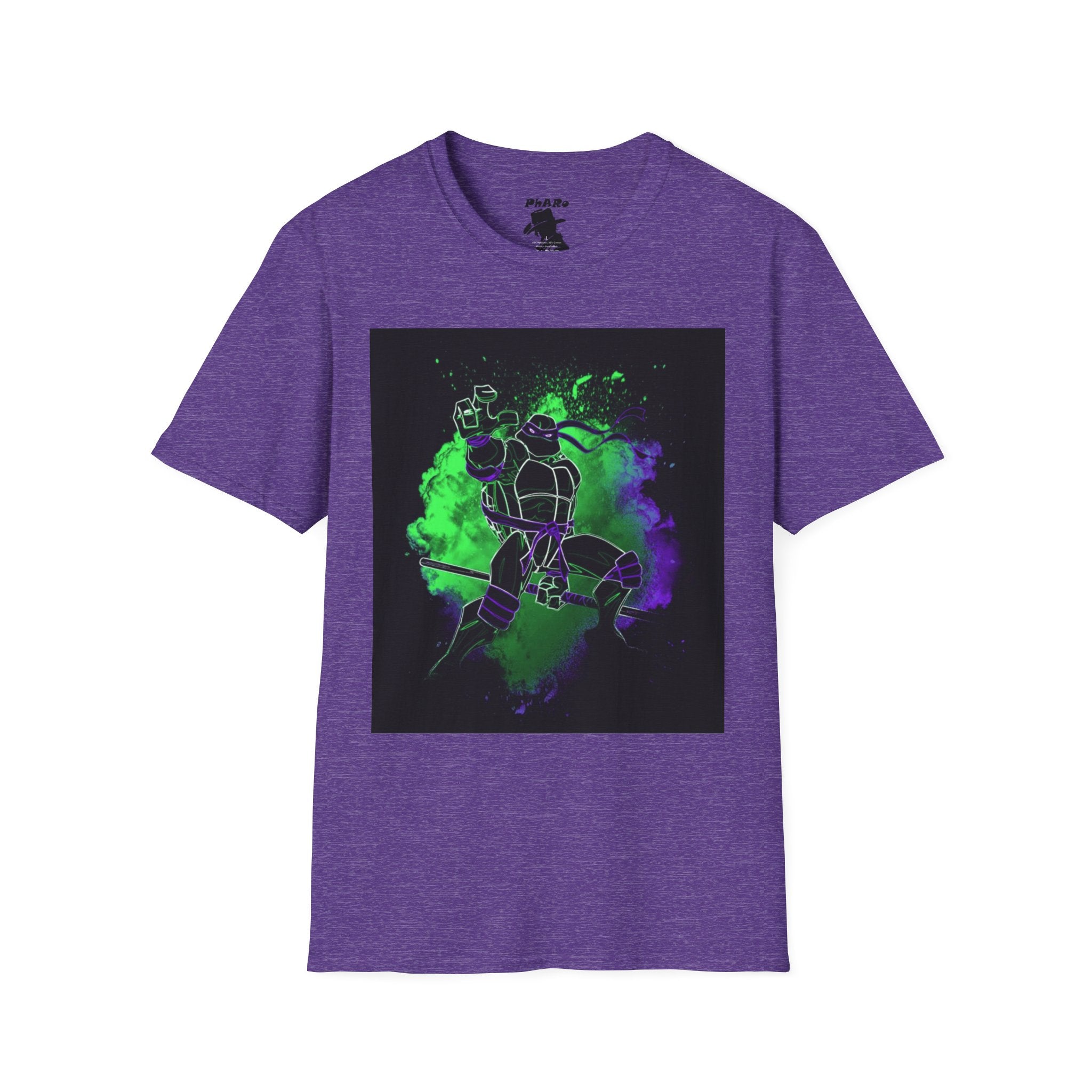 Cool Ninja Graphic Unisex Softstyle T-Shirt - Vibrant Streetwear