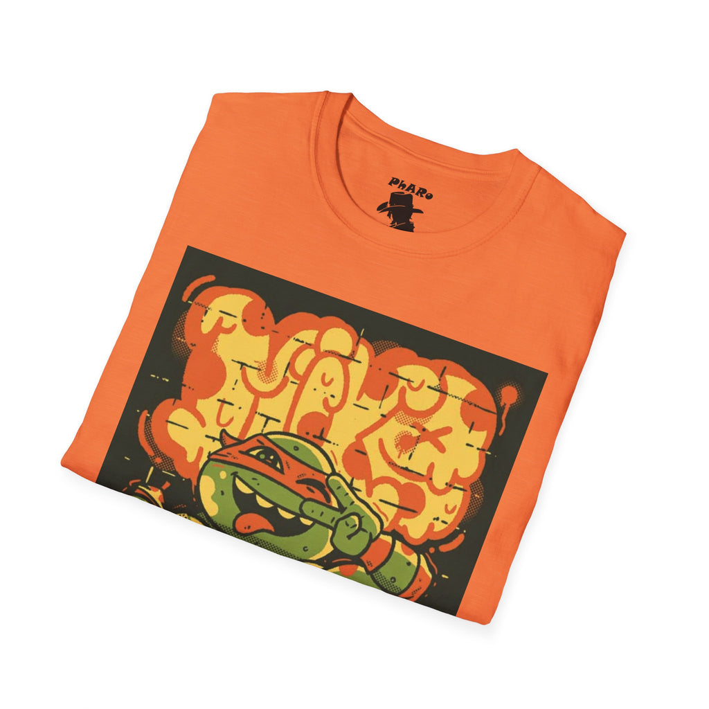 Cool Graffiti Art T-Shirt - Unisex Softstyle Tee with Bold Design