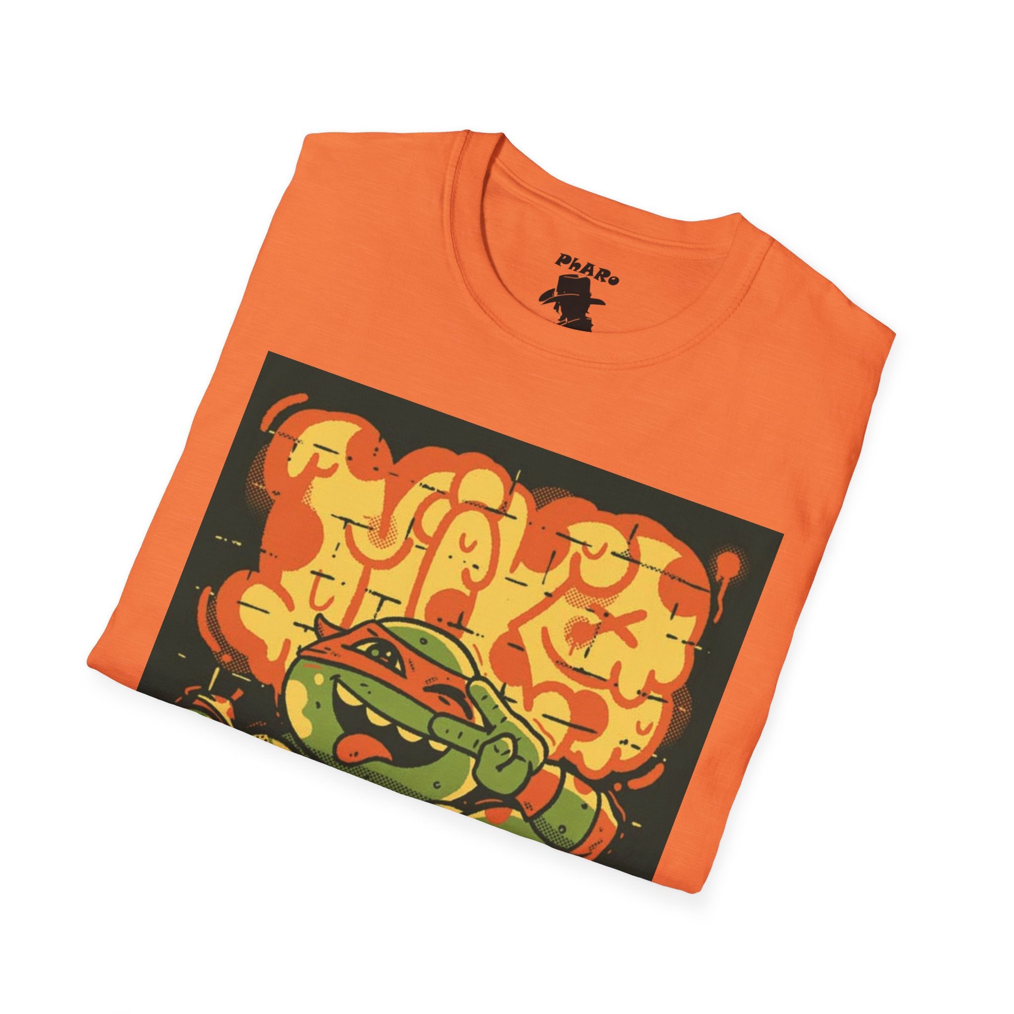 Cool Graffiti Art T-Shirt - Unisex Softstyle Tee with Bold Design