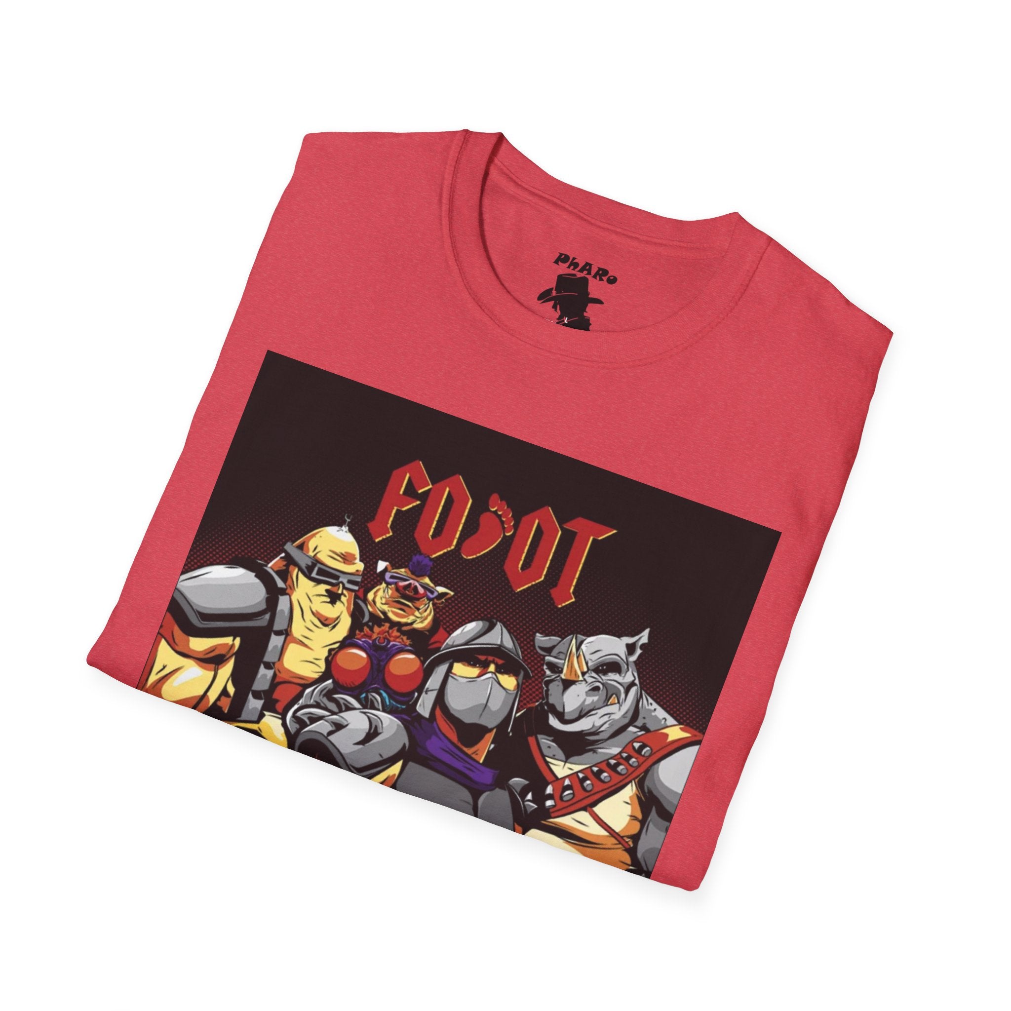 Fun Retro Graphic T-Shirt - 'Breaking Some Skulls' Design