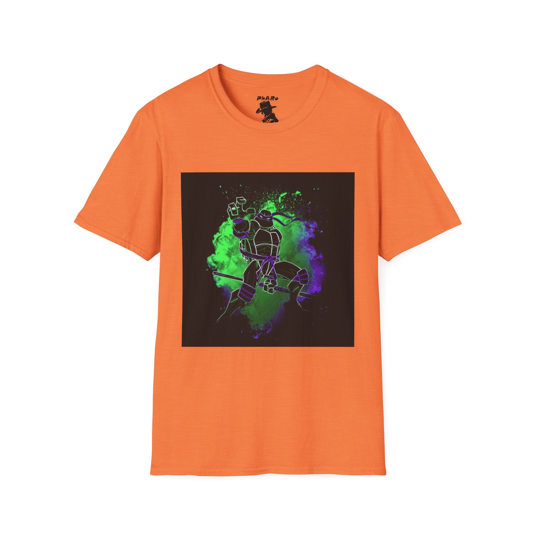 Unisex Softstyle T-Shirt - Edgy Donatello Graphic Tee