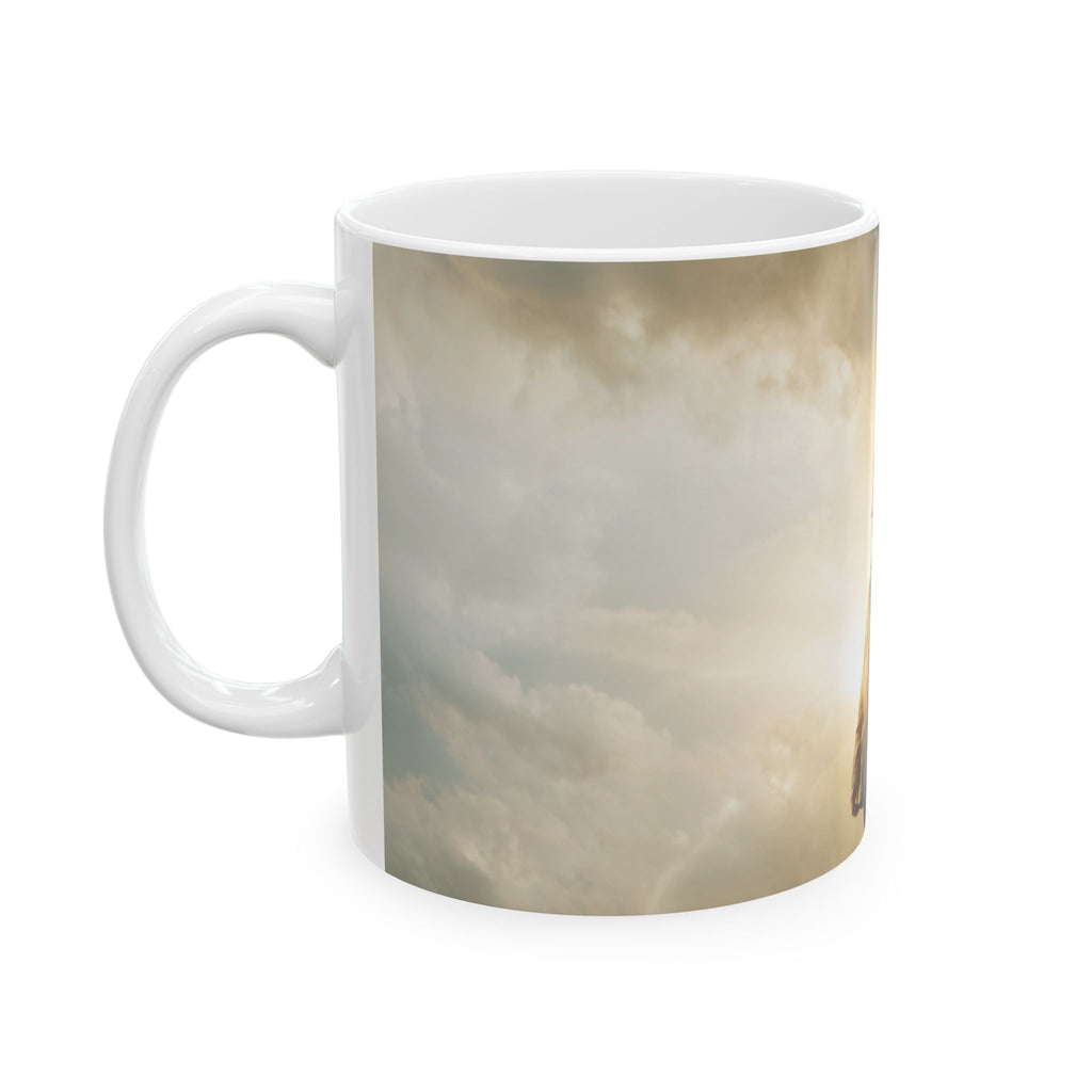 Freedom Warriors Ceramic Mug, Motivational Coffee Cup, Gift for Warriors, Unique Tea Mug, Perfect for Everyday Use