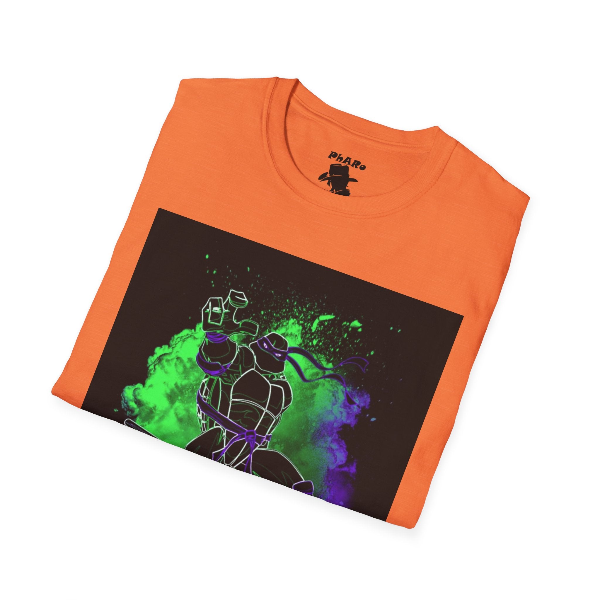 Cool Ninja Graphic Unisex Softstyle T-Shirt - Vibrant Streetwear