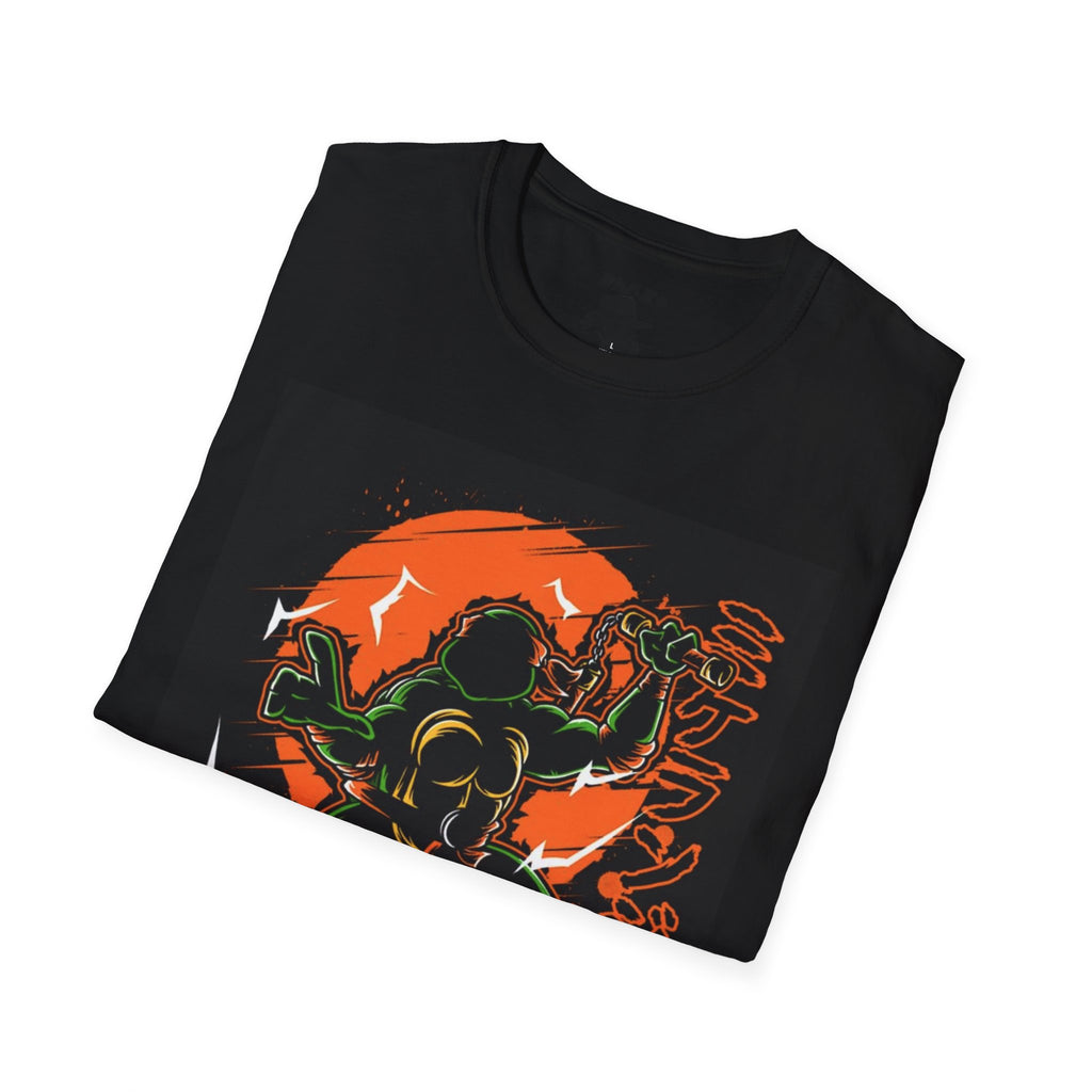Vintage Style Unisex Graphic T-Shirt - Michaelangelo