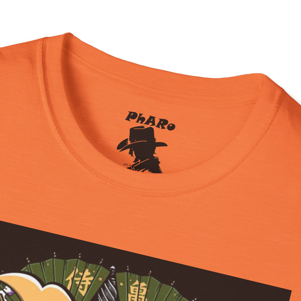 Unisex Softstyle T-Shirt - Vibrant Samurai Design