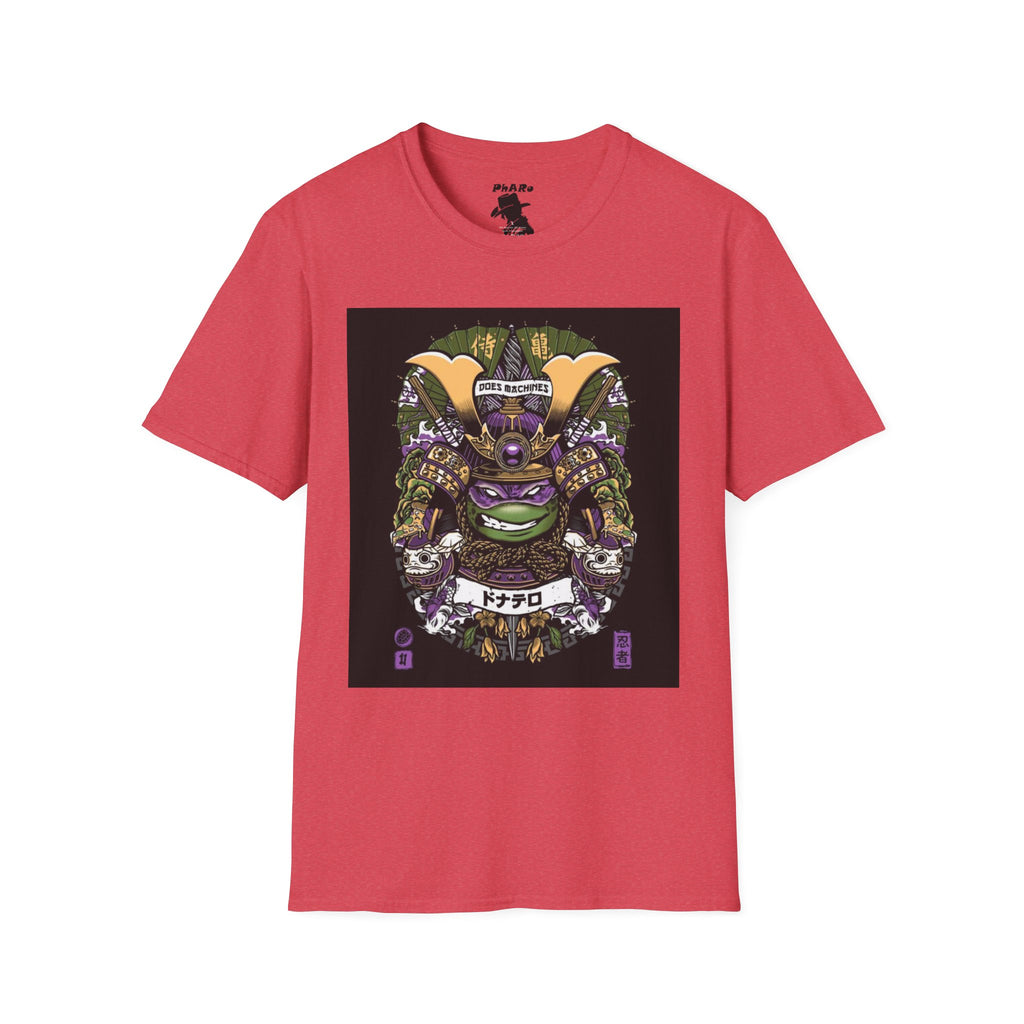 Unisex Softstyle T-Shirt - Vibrant Samurai Design