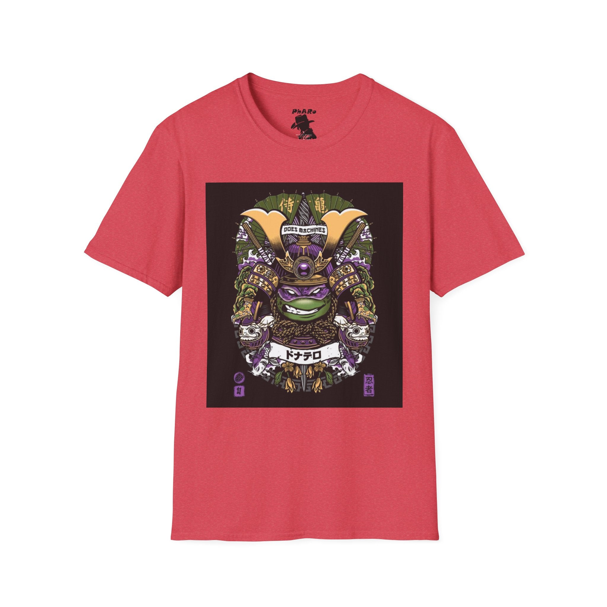 Unisex Softstyle T-Shirt - Vibrant Samurai Design