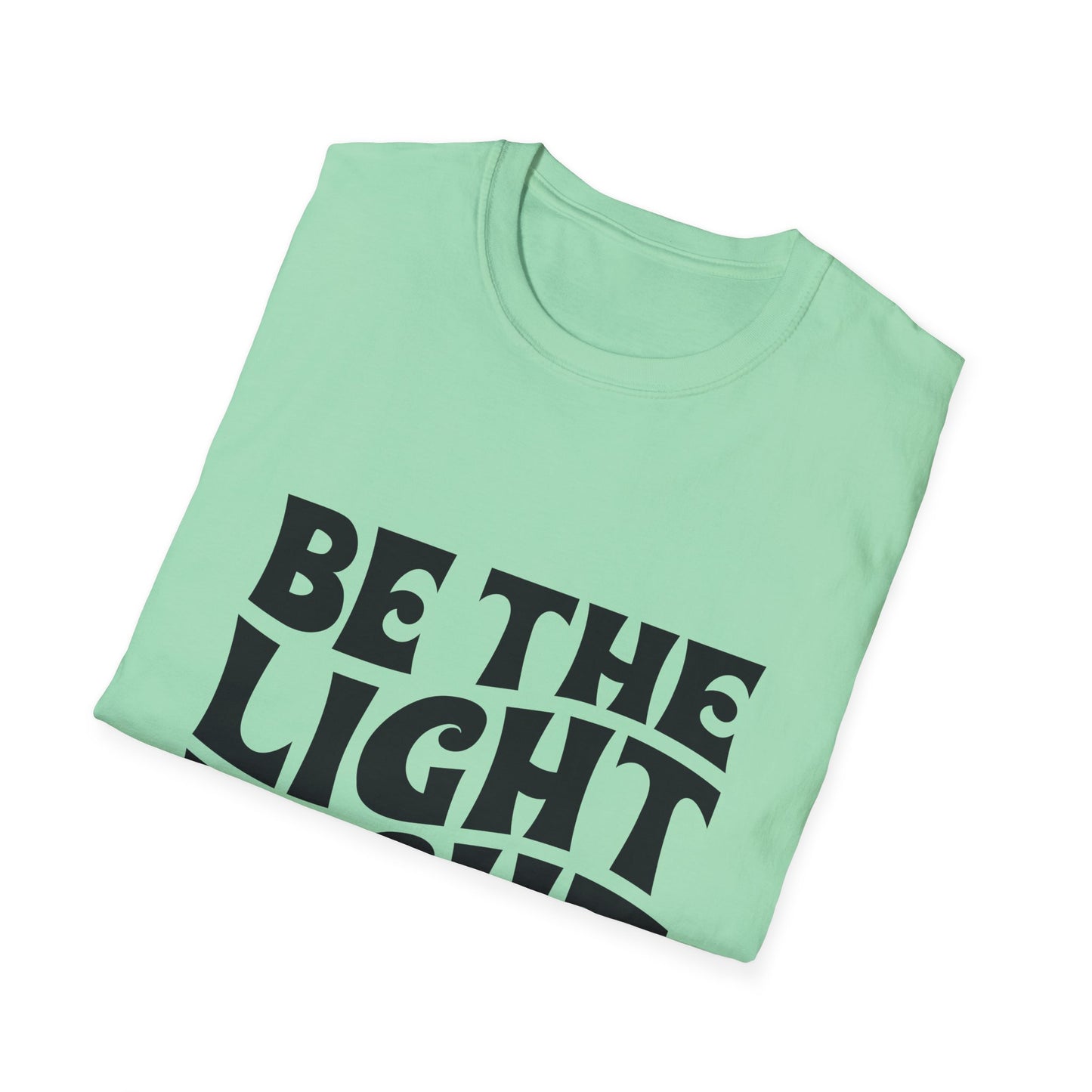 Be The Light T‑Shirt — Matthew 5:14 Inspirational Christian Tee