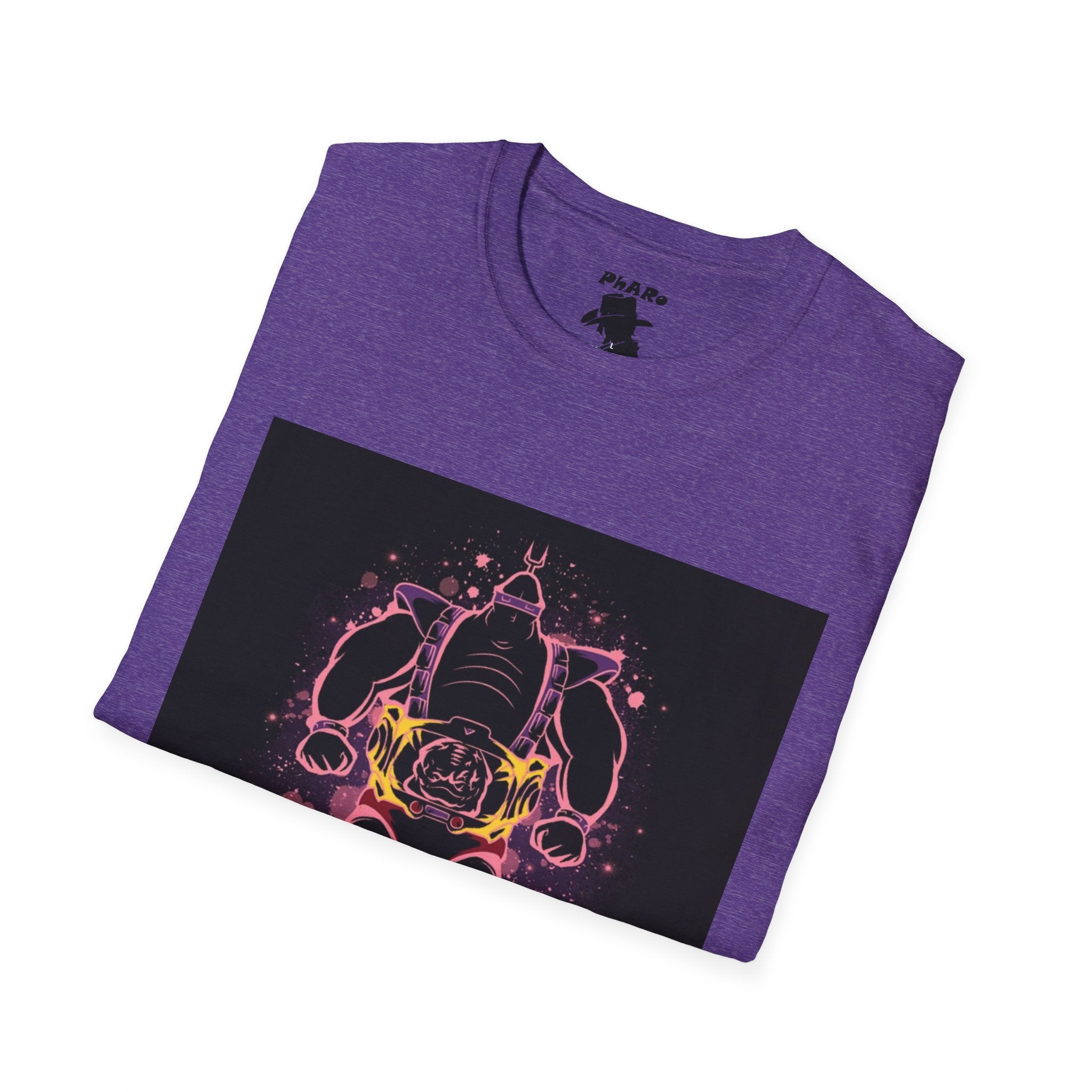 Vibrant Krang Graphic Unisex Softstyle T-Shirt