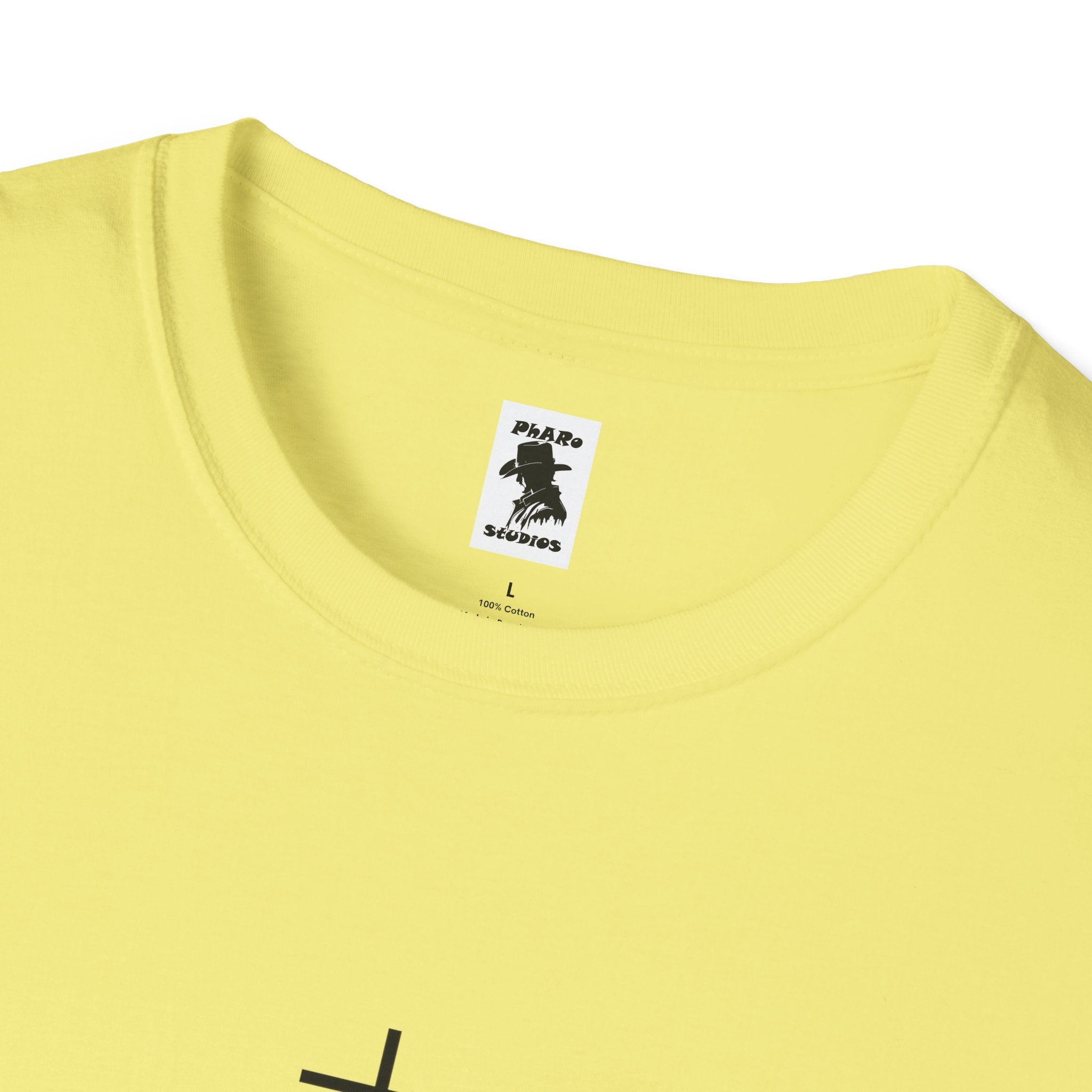 Inspirational Faith Unisex Softstyle T-Shirt - Look Back and Thank God, Look Forward and Trust God