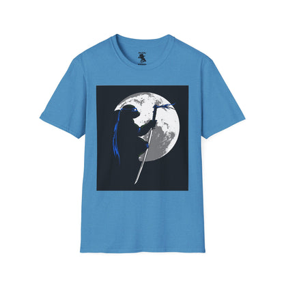 Unisex Ninja Moon T-Shirt - Cool Graphic Tee for Adventure Lovers