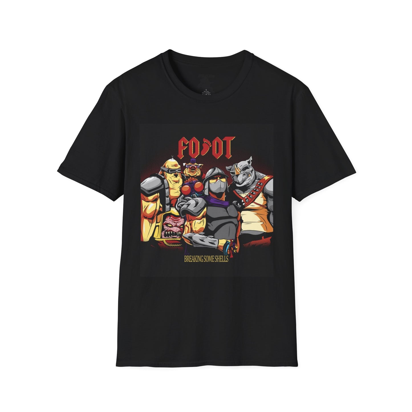 Fun Retro Graphic T-Shirt - 'Breaking Some Skulls' Design