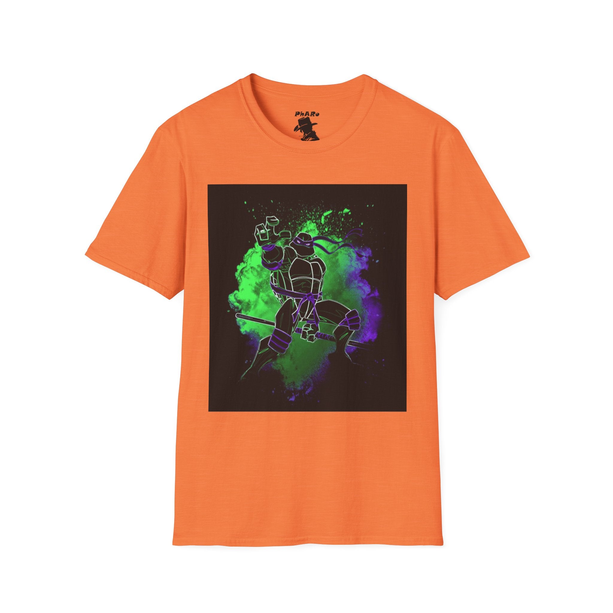 Cool Ninja Graphic Unisex Softstyle T-Shirt - Vibrant Streetwear