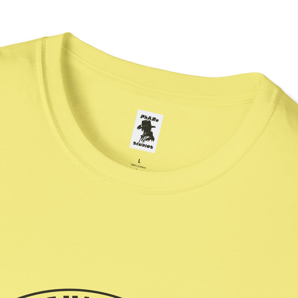 Inspirational Faith T-Shirt - Unisex Softstyle Tee with Luke 1:37 Quote