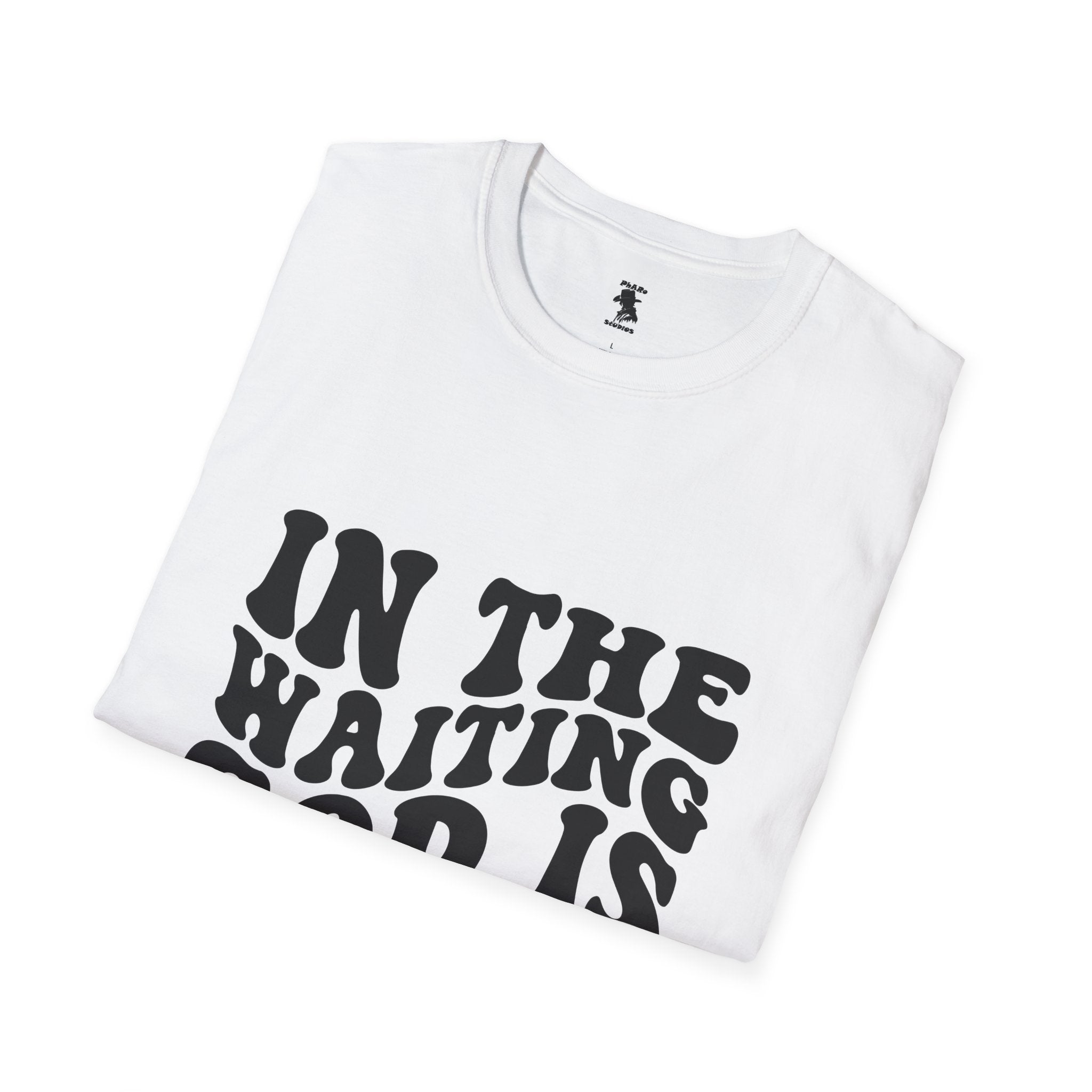 Inspirational Workout Unisex T-Shirt - 'In the Waiting God is Working'