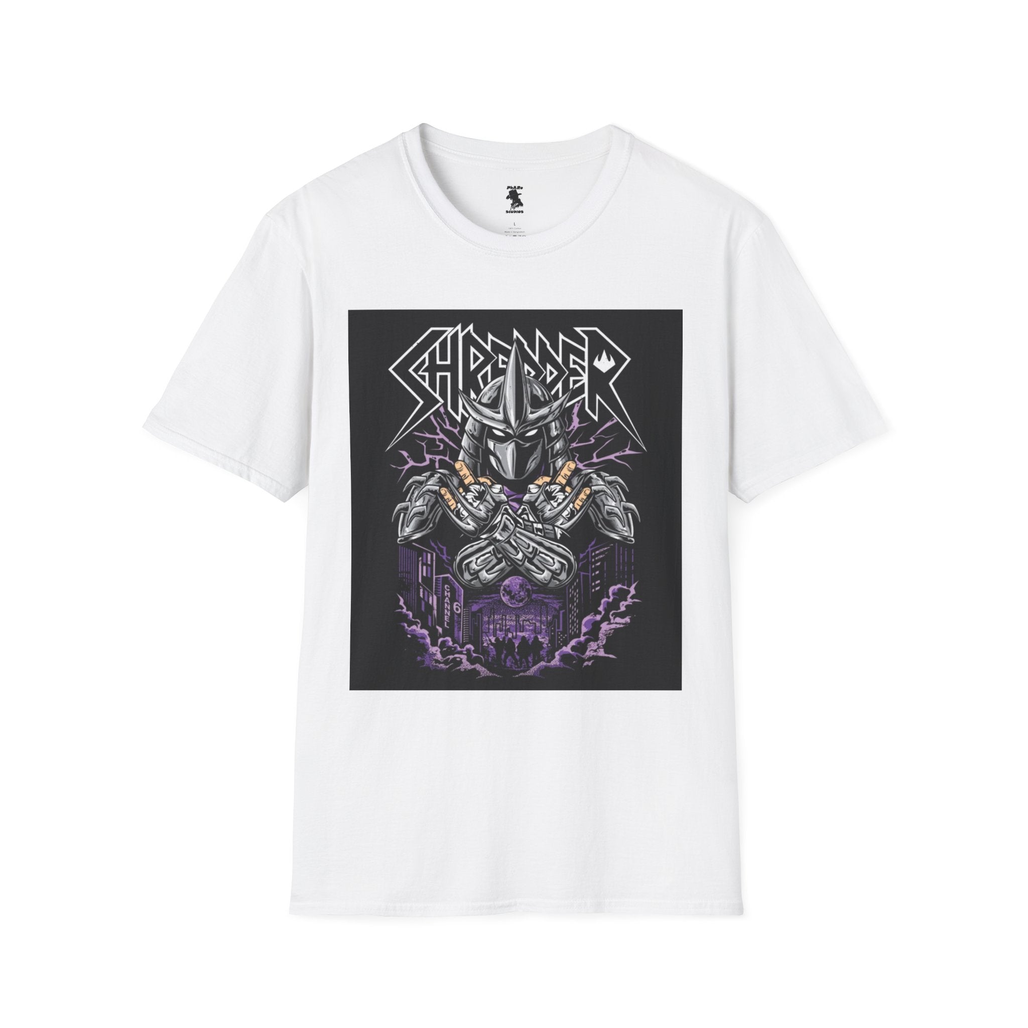 Unisex Softstyle T-Shirt - 'Shredder' Graphic Tee for Fans