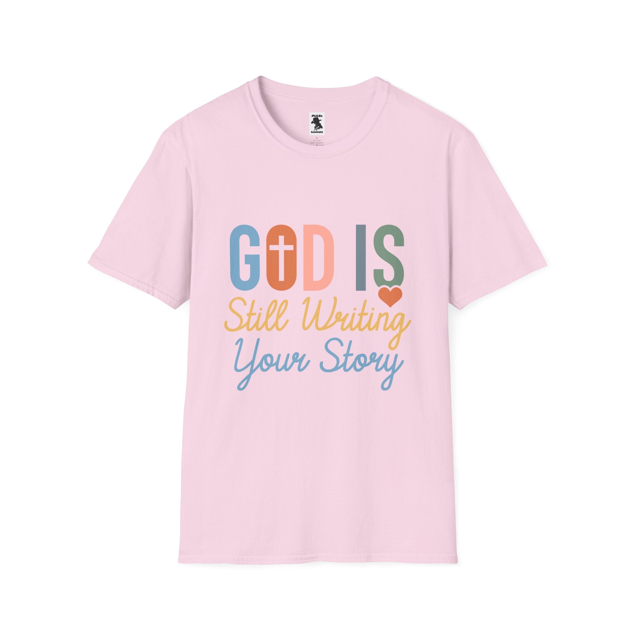 Inspirational Unisex T-Shirt - "God is Still Writing Your Story"