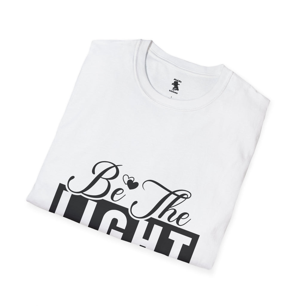 Inspirational Unisex Softstyle T-Shirt - 'Be The Light' Matthew 5:14