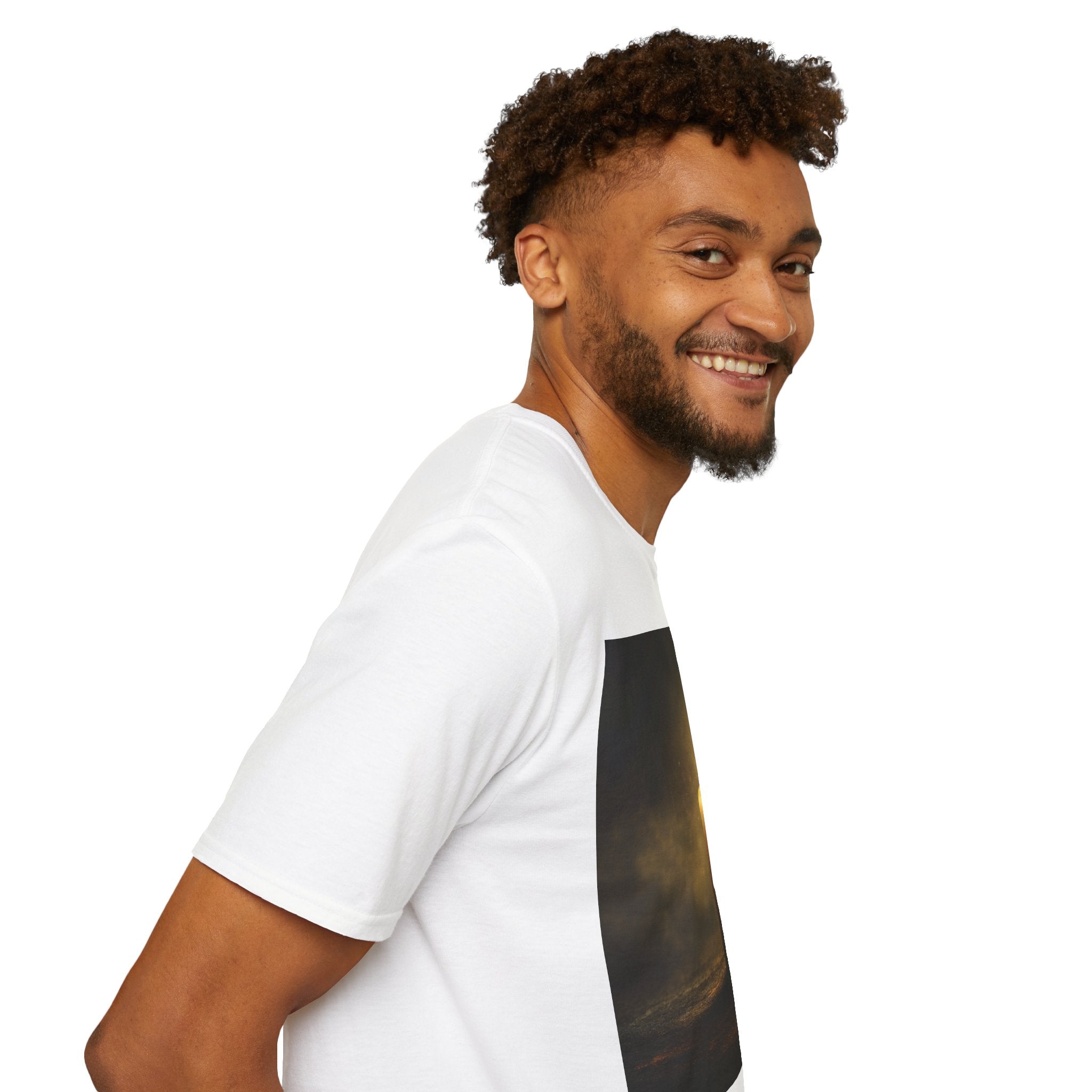 Lightbearer Unisex T-Shirt, Cozy Gift for Home Lovers, Relaxing Aesthetic Apparel, Perfect for Birthdays, Meditation, or Home Decor