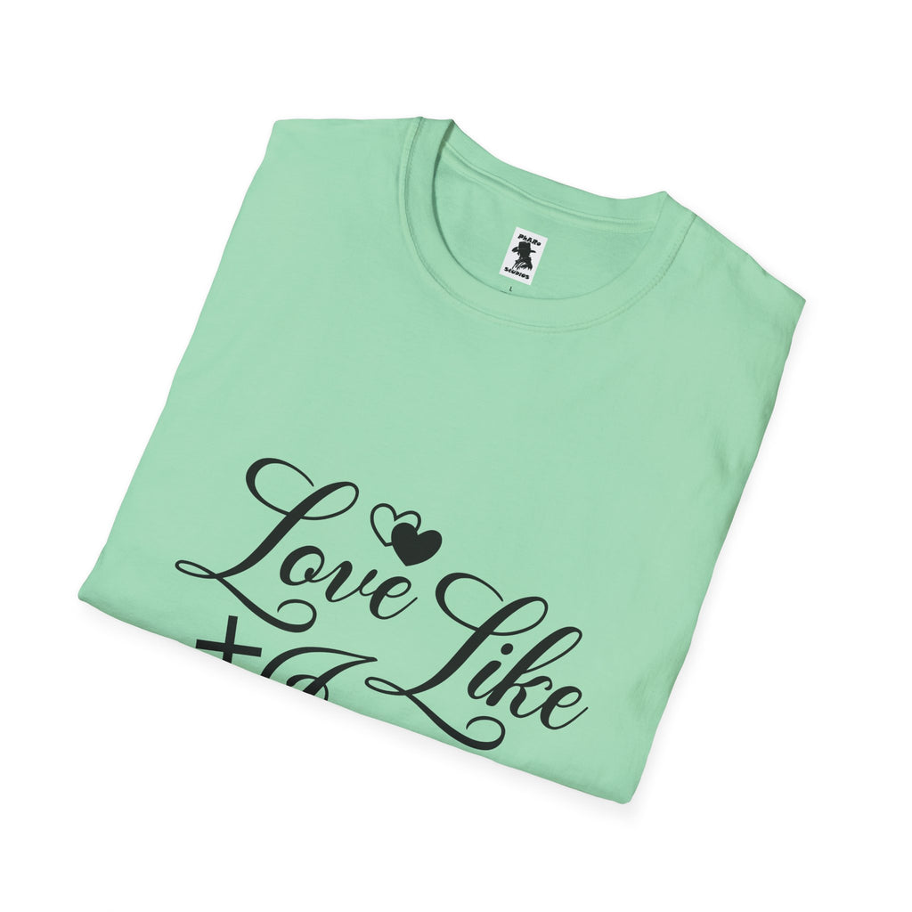 Love Like Jesus Unisex Softstyle T-Shirt - Inspirational Christian Tee