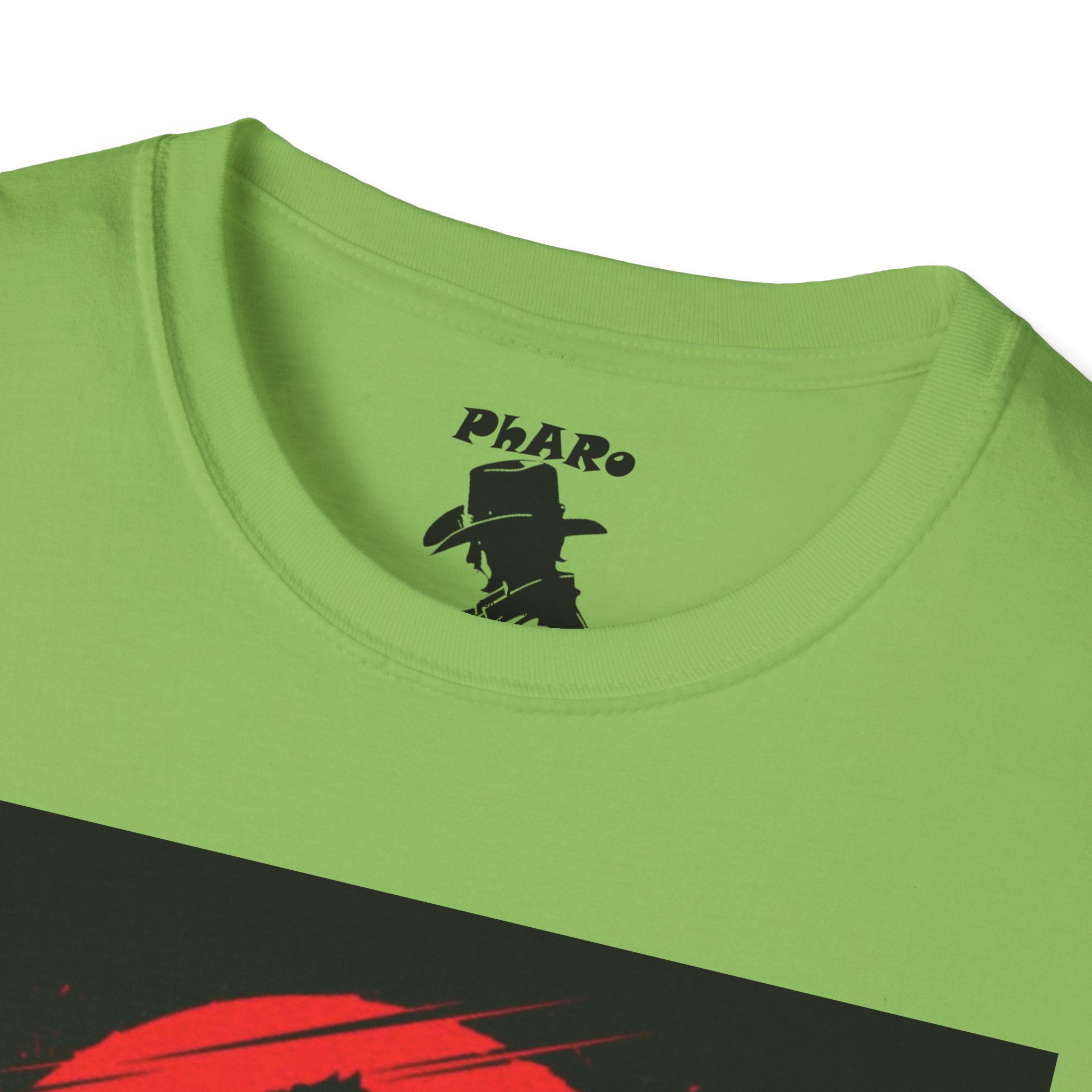 Unisex Softstyle Graphic T-Shirt - Retro Raph Ninja Design