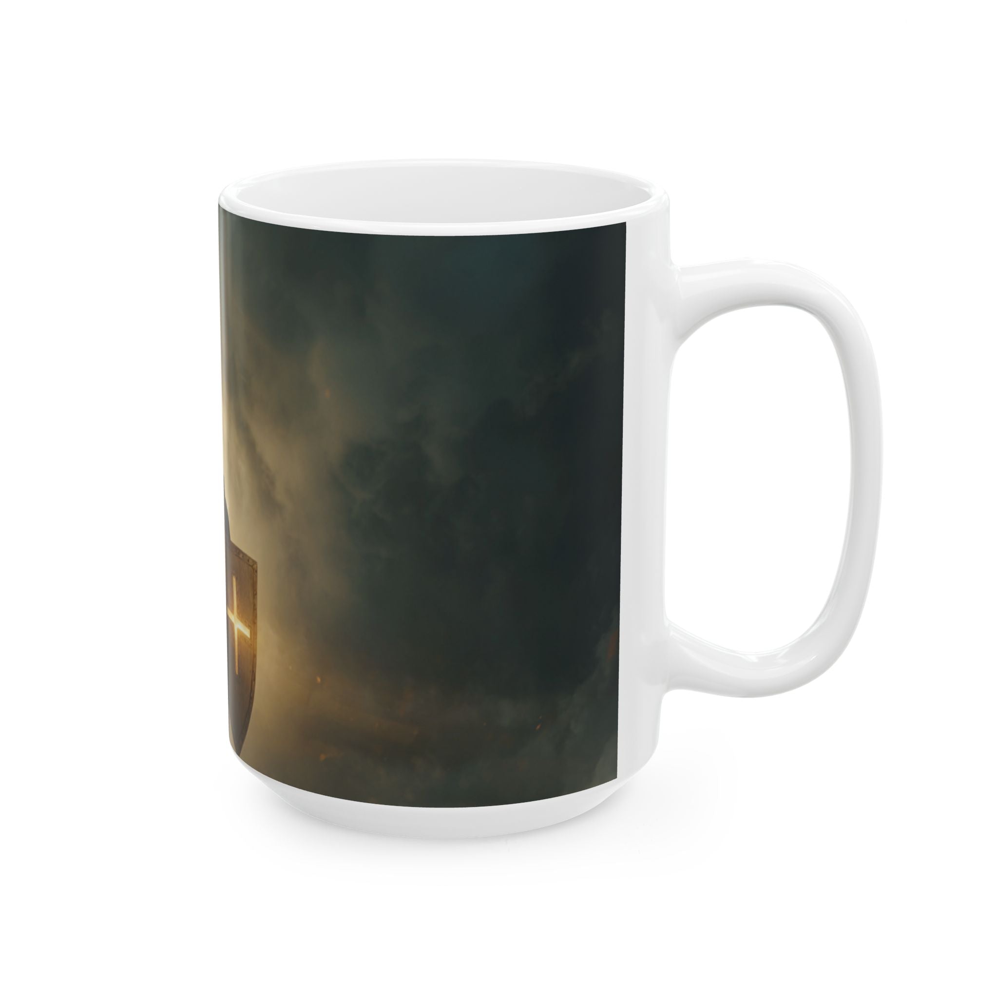 Freedom Warriors Ceramic Mug, Motivational Coffee Cup, Gift for Warriors, Unique Tea Mug, Perfect for Everyday Use